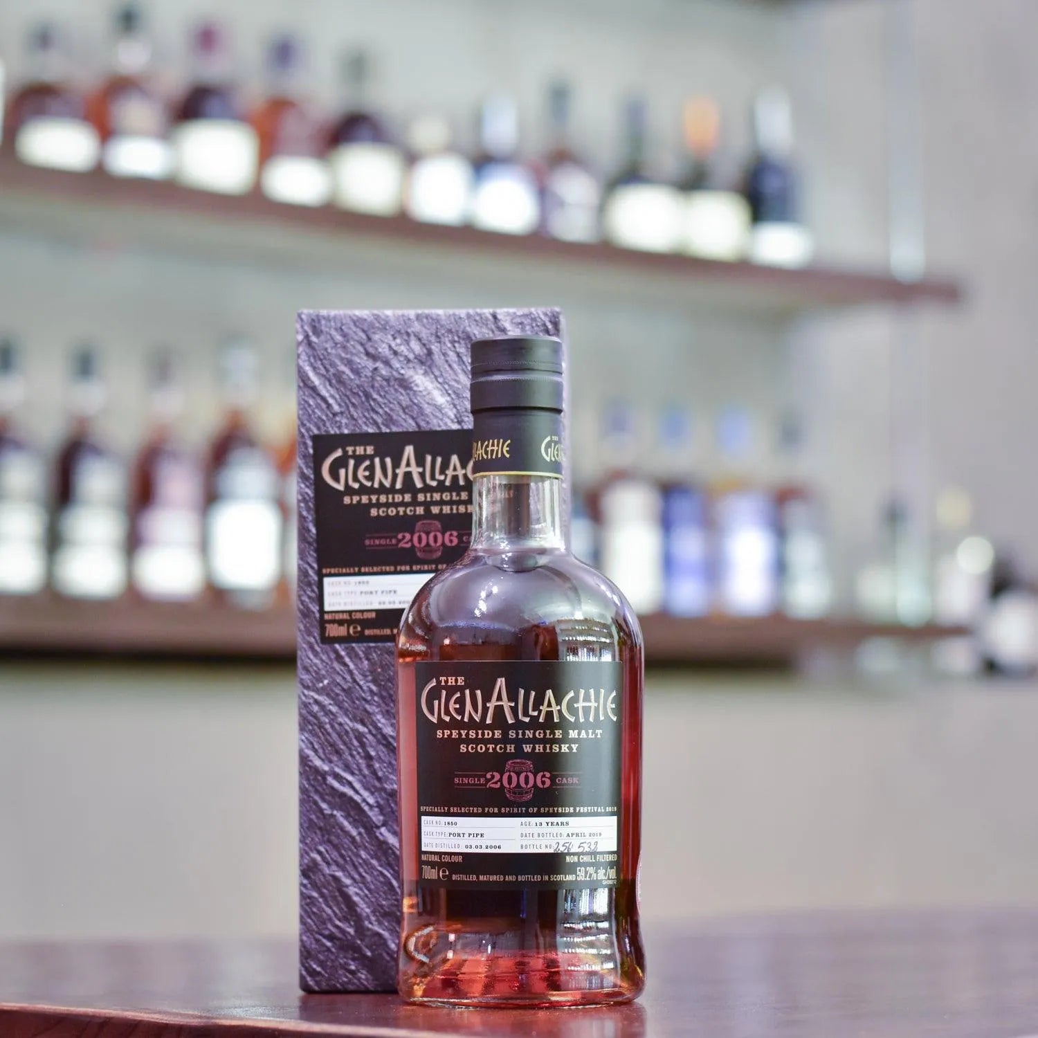 Glenallachie 13 Year Old 2006 Spirit of Speyside Festival 2019 Cask 1850 - The Rare Malt