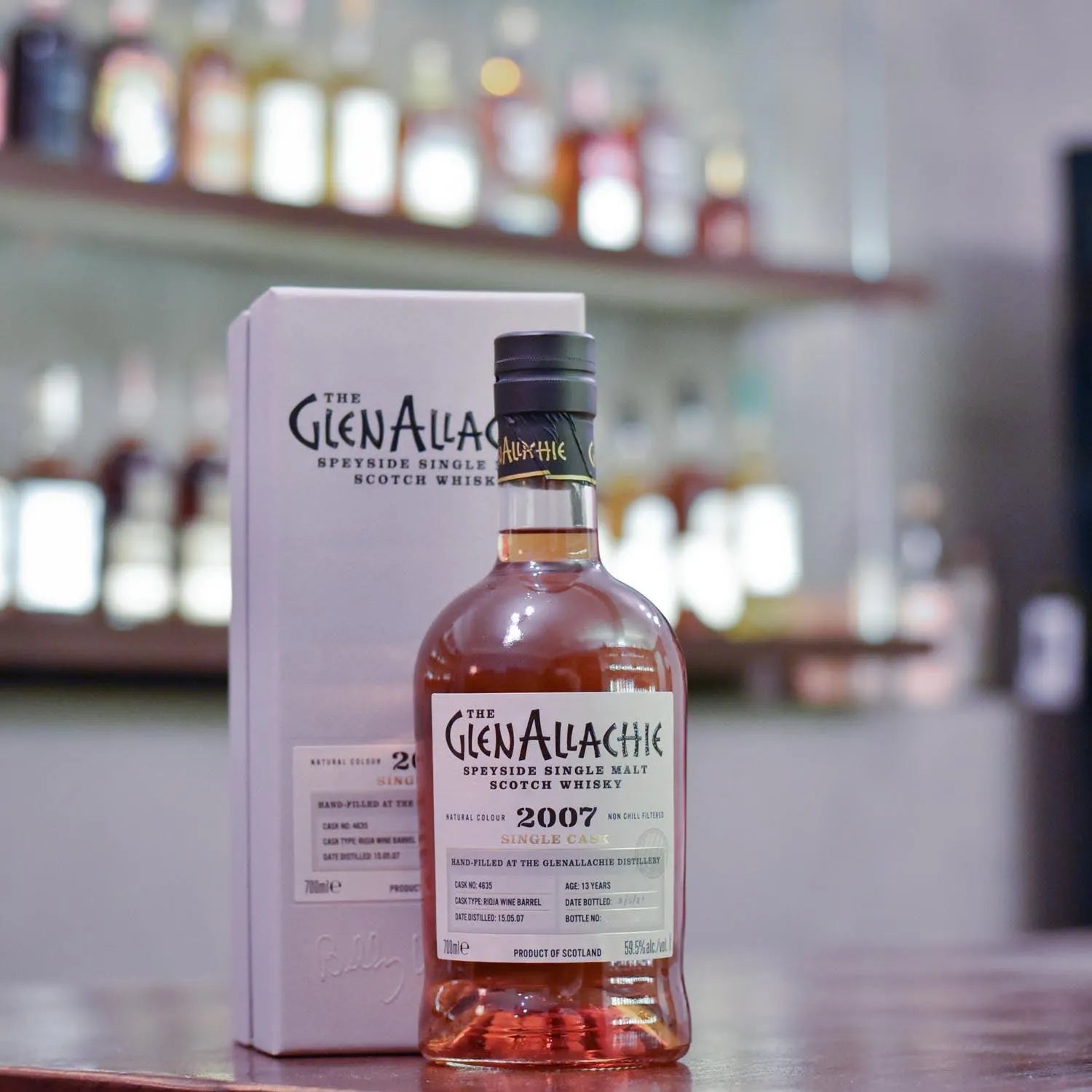 Glenallachie 13 Year Old 2007 Distillery Exclusive Cask 4635 - The Rare Malt