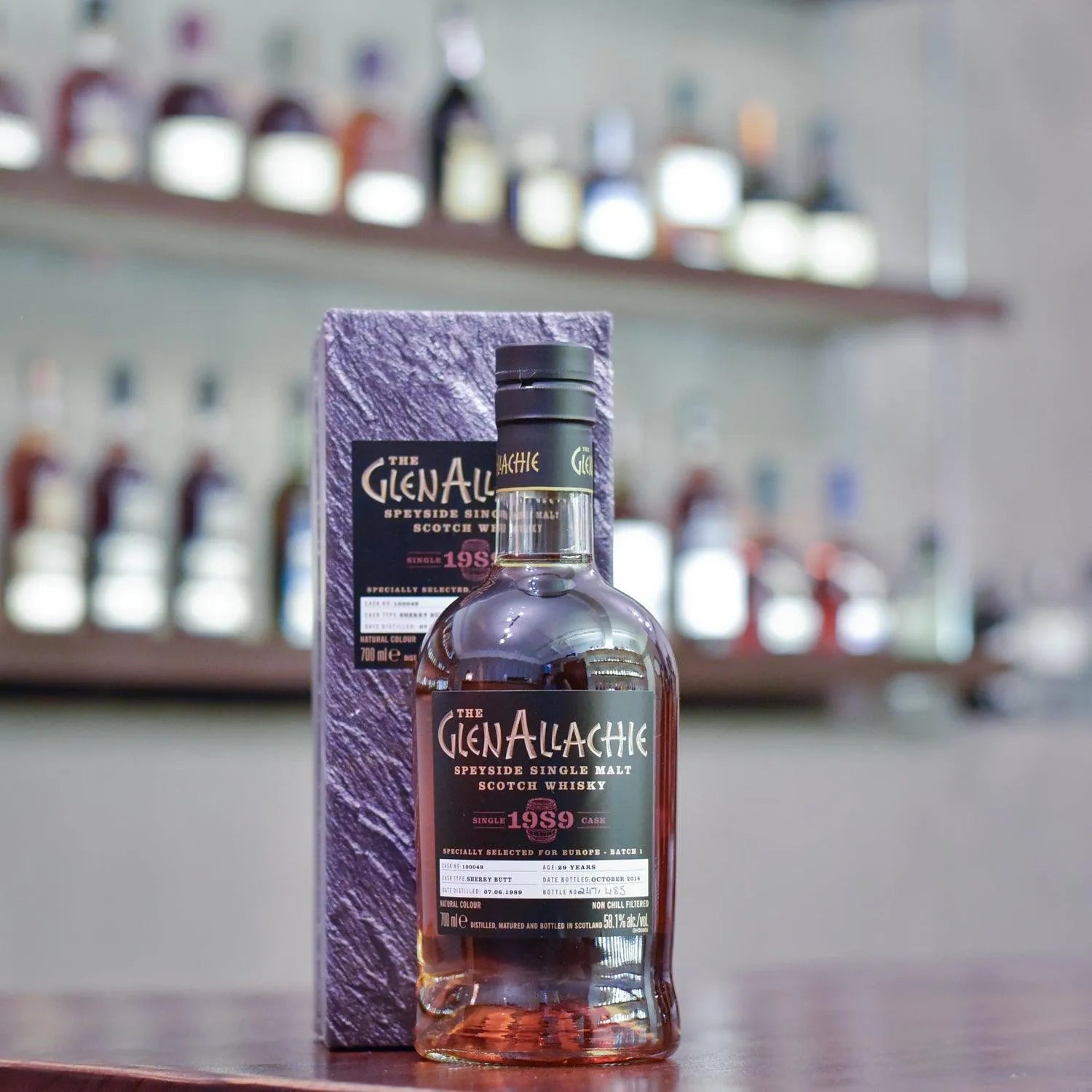 Glenallachie 29 Year Old 1989 for Europe Batch 1 Sherry Butt 100049 - The Rare Malt