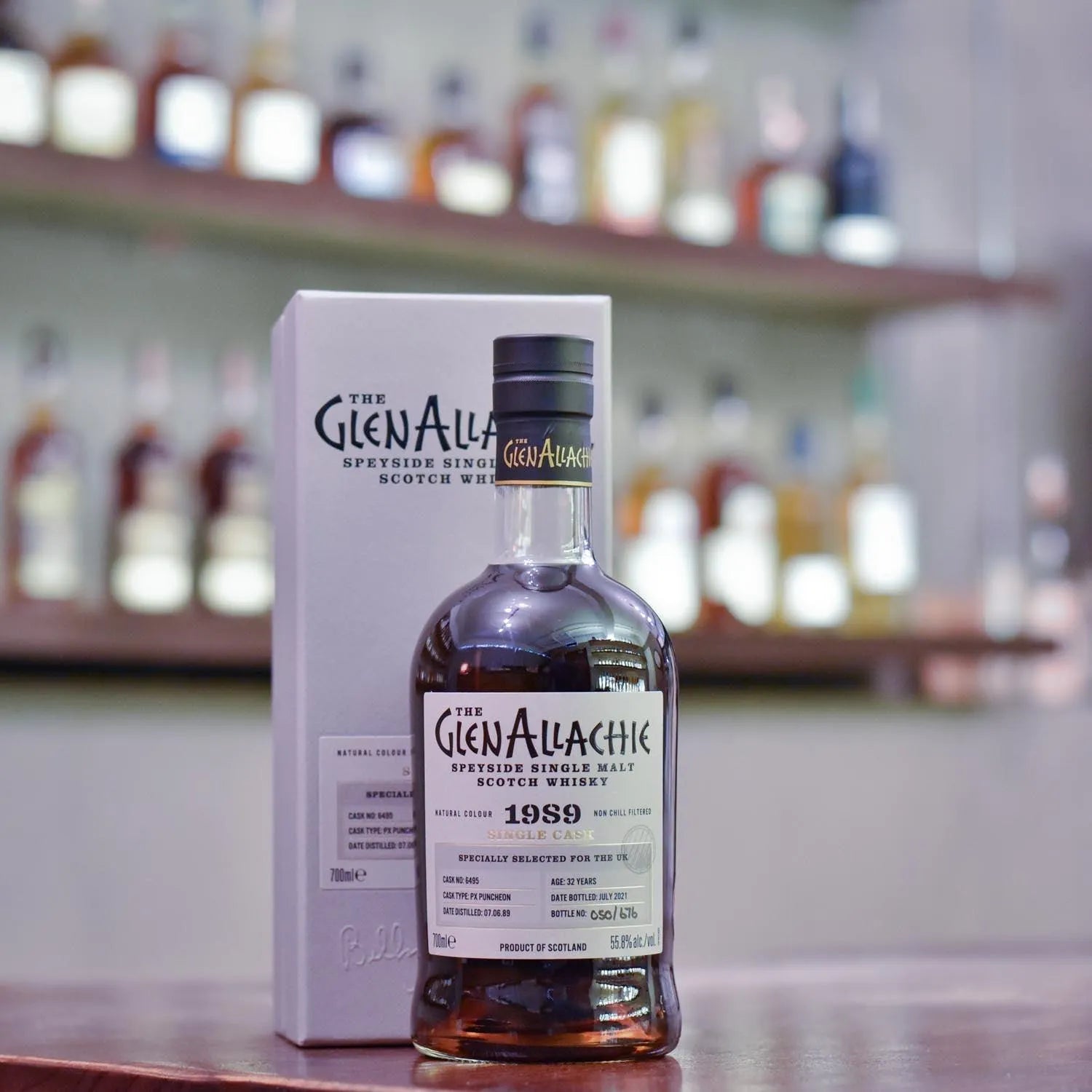 Glenallachie 32 Year Old 1989 UK Exclusive Cask 6495 - The Rare Malt