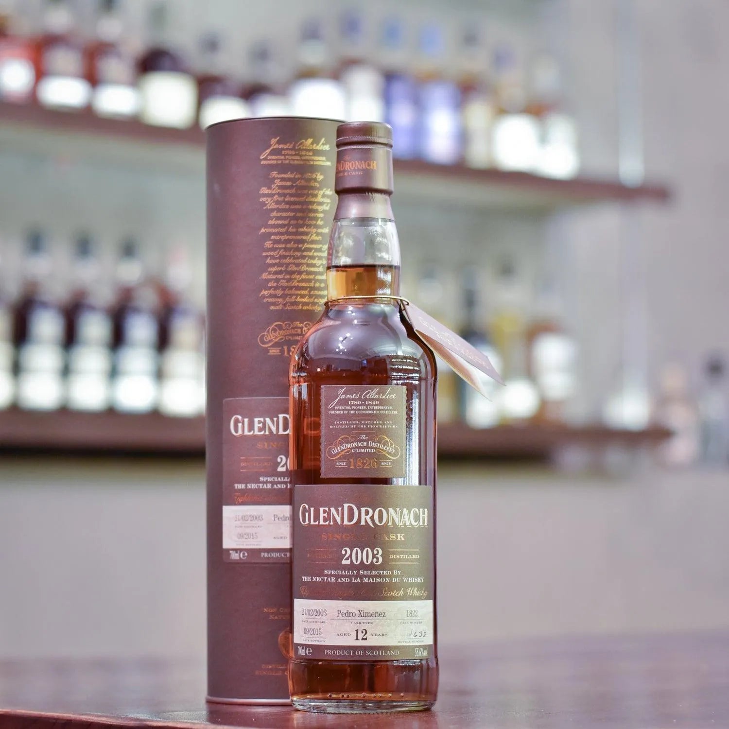 Glendronach 12 Year Old 2003 for The Nectar and LMdW Cask 1822 - The Rare Malt