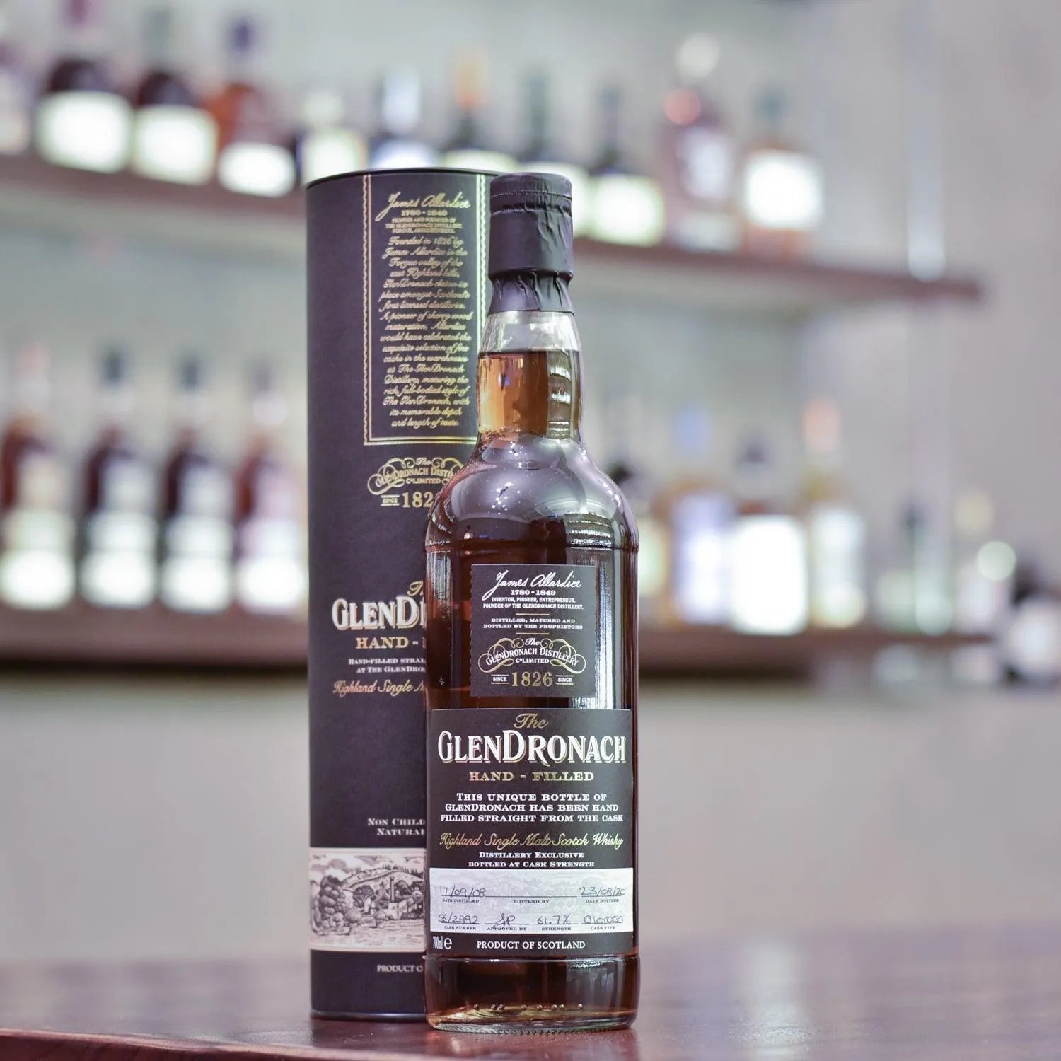 Glendronach 12 Year Old 2008 Hand-filled Cask 2992 - The Rare Malt
