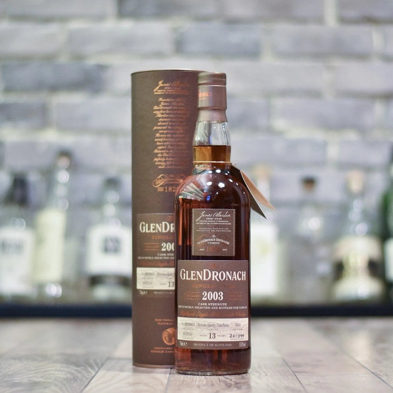 Glendronach 13 Year Old 2003 Taiwan Exclusive Cask 5950 - The Rare Malt