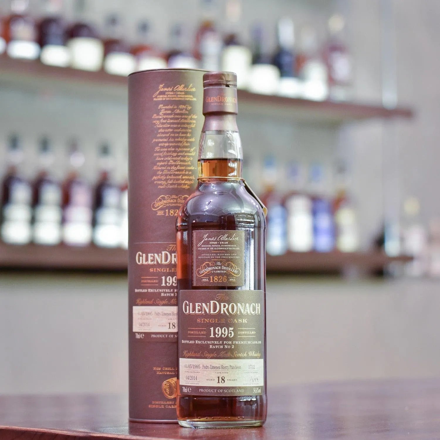 Glendronach 18 Year Old 1995 for Premiumcask Cask 1732 - The Rare Malt