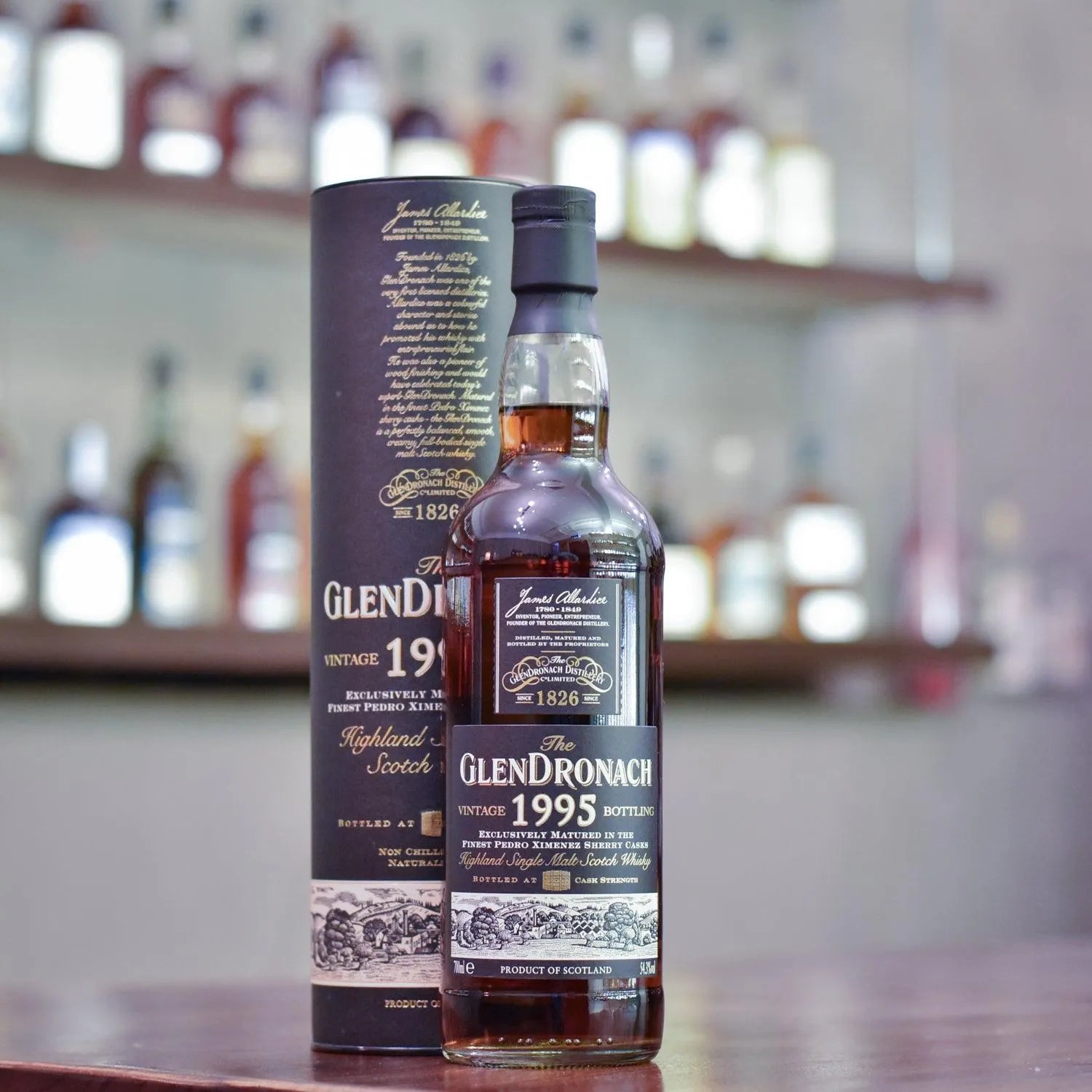Glendronach 18 Year Old 1995 PX Sherry Cask Strength - The Rare Malt