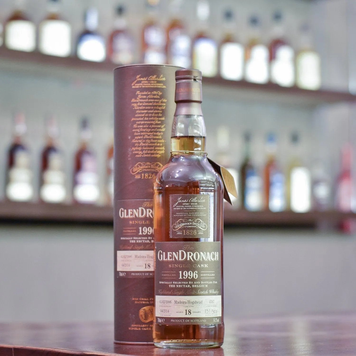 Glendronach 18 Year Old 1996 for The Nectar Cask 4767 - The Rare Malt