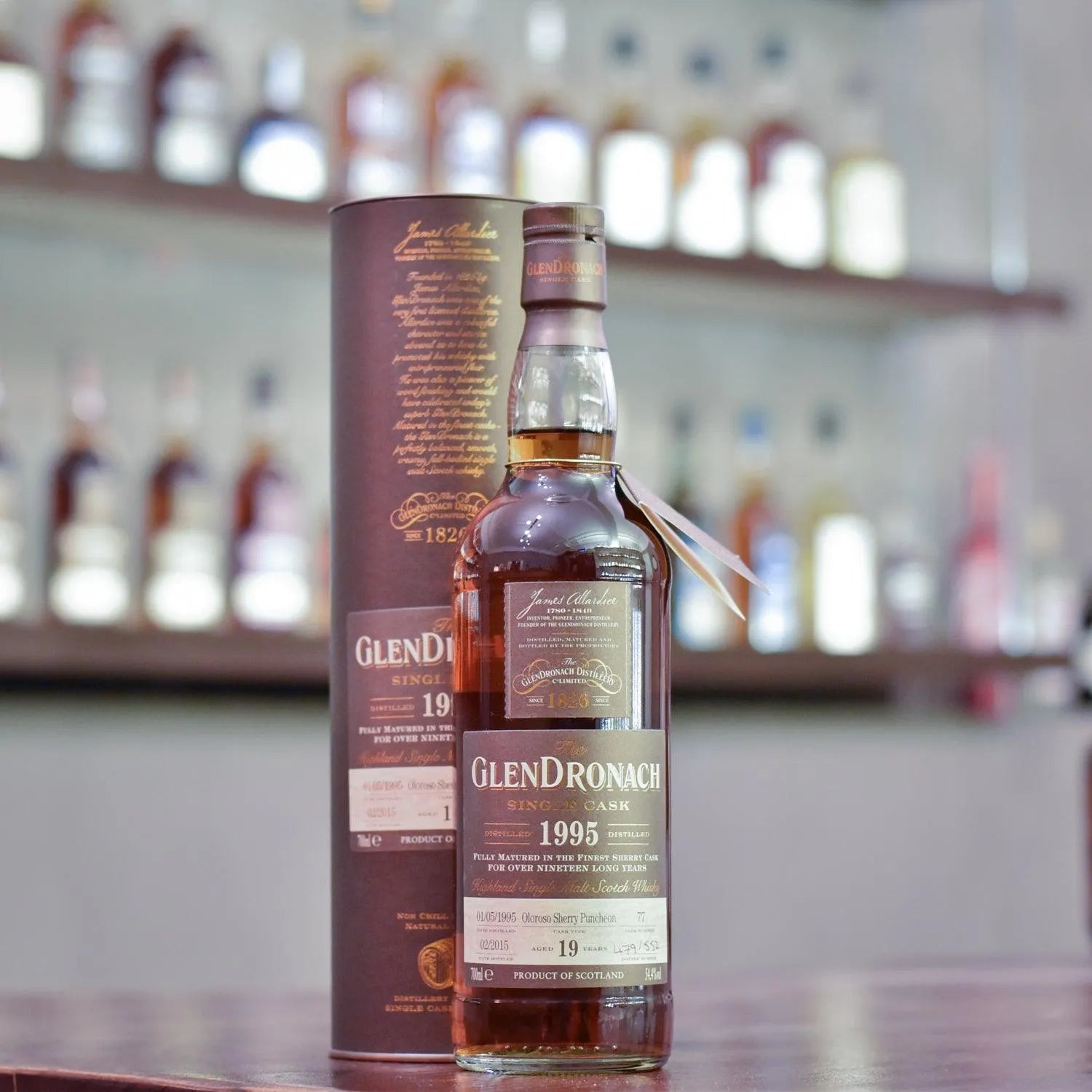 Glendronach 19 Year Old 1995 Cask 77 - The Rare Malt