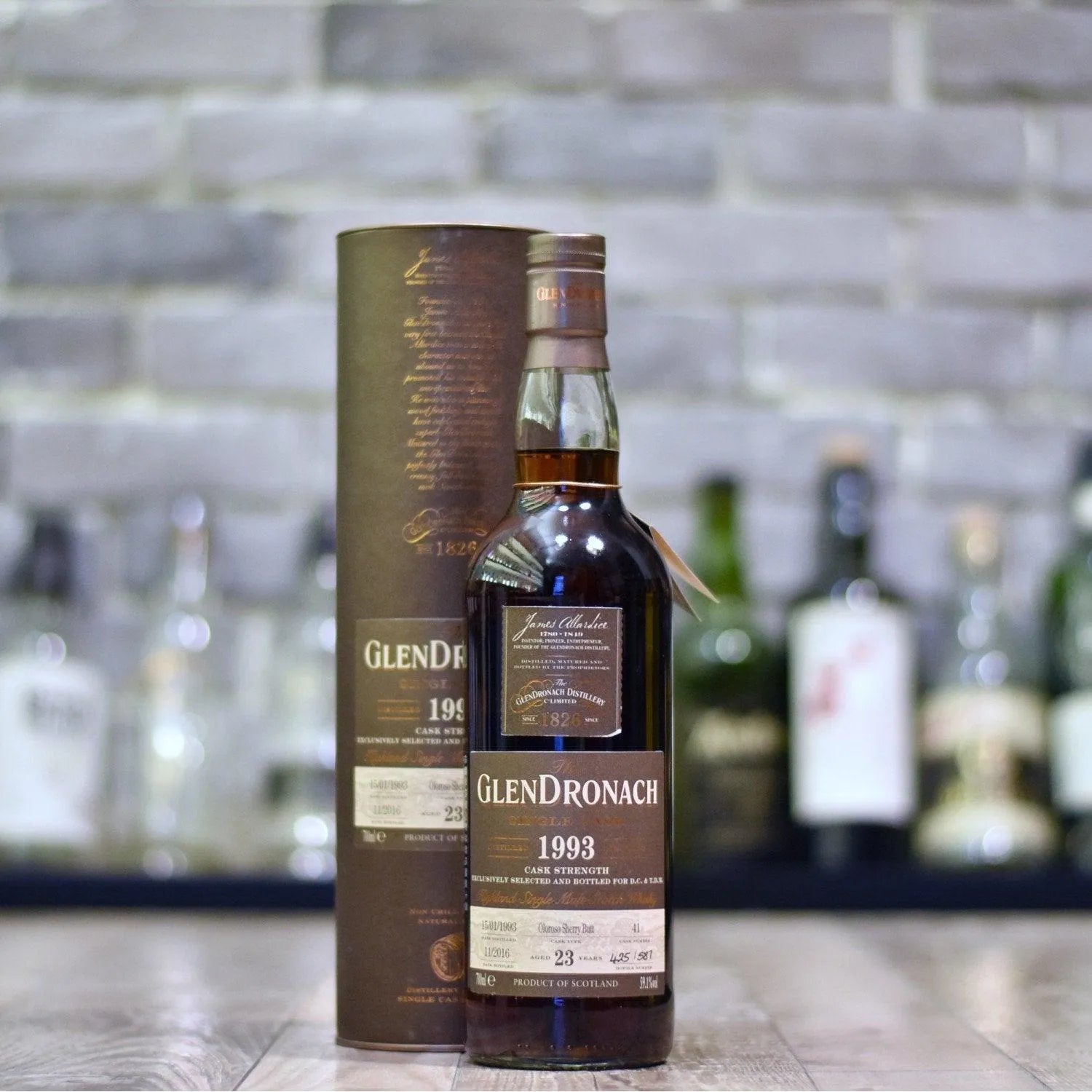 Glendronach 23 Year Old 1993 D.C. & T.D.M. Cask 41 - The Rare Malt