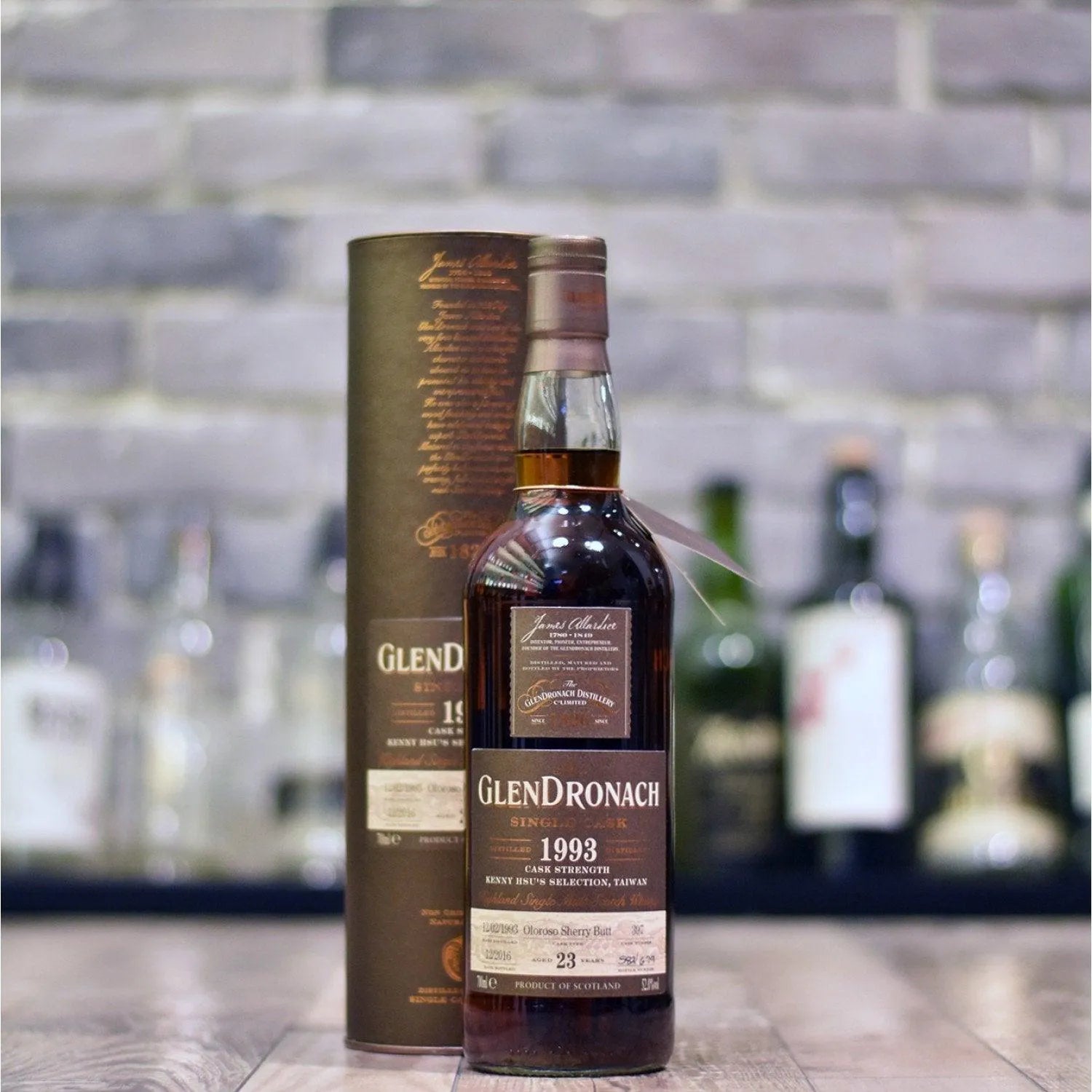 Glendronach 23 Year Old 1993 Kenny Hsu's Selection Cask 397 - The Rare Malt