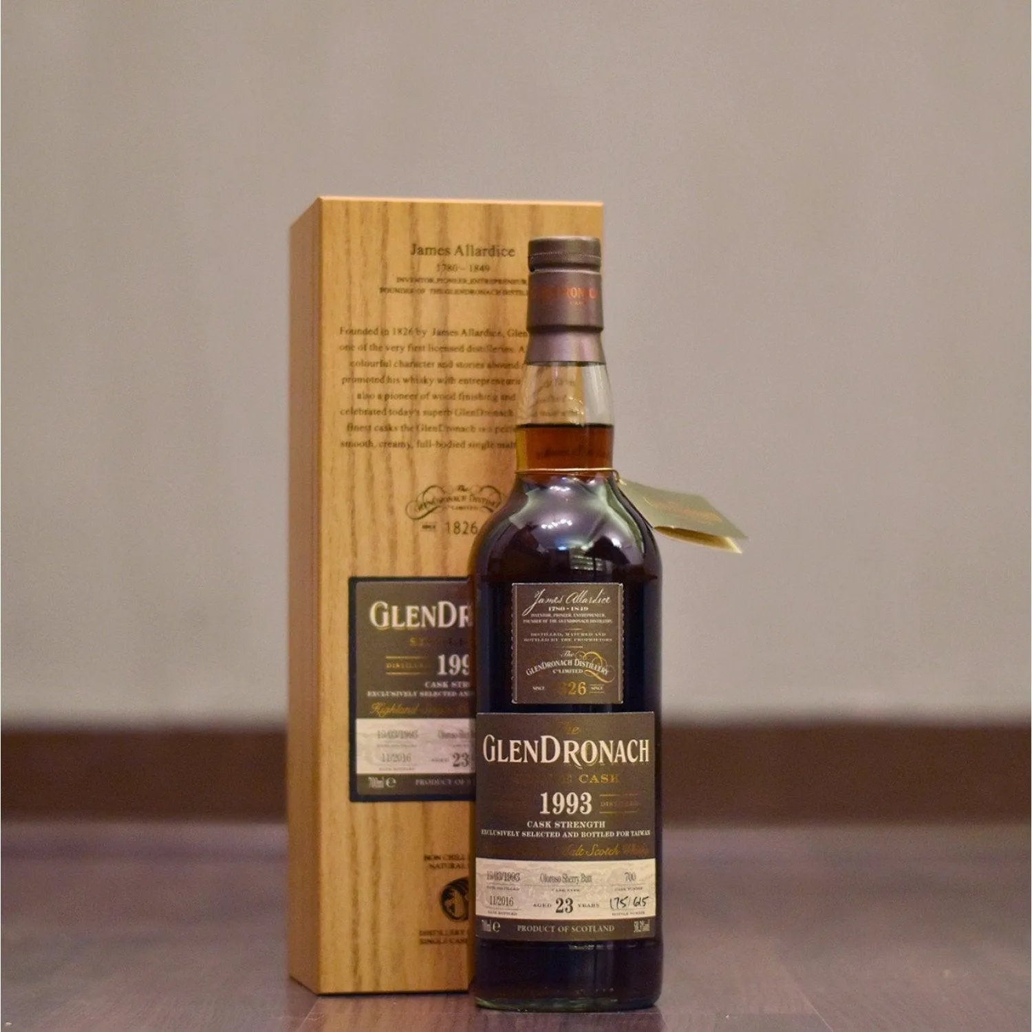 Glendronach 23 Year Old 1993 Taiwan Exclusive Cask 700 - The Rare Malt