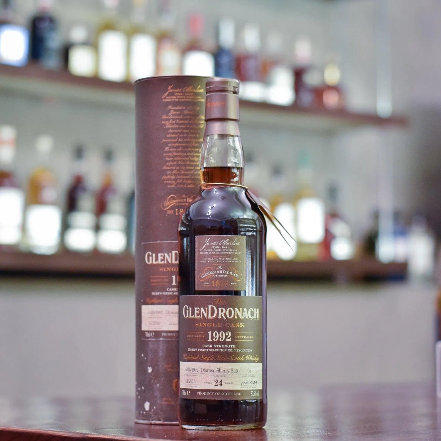 Glendronach 24 Year Old 1992 for The Rare Malt x Tiger's Finest Selection Cask 95 (Imperfect Box) - The Rare Malt