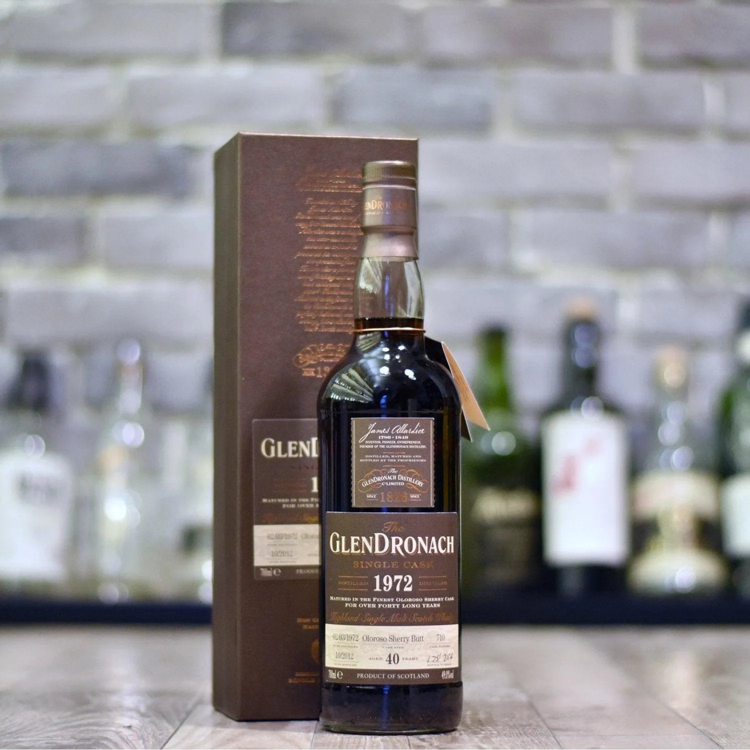 Glendronach 40 Year Old 1972 Cask 710 - The Rare Malt
