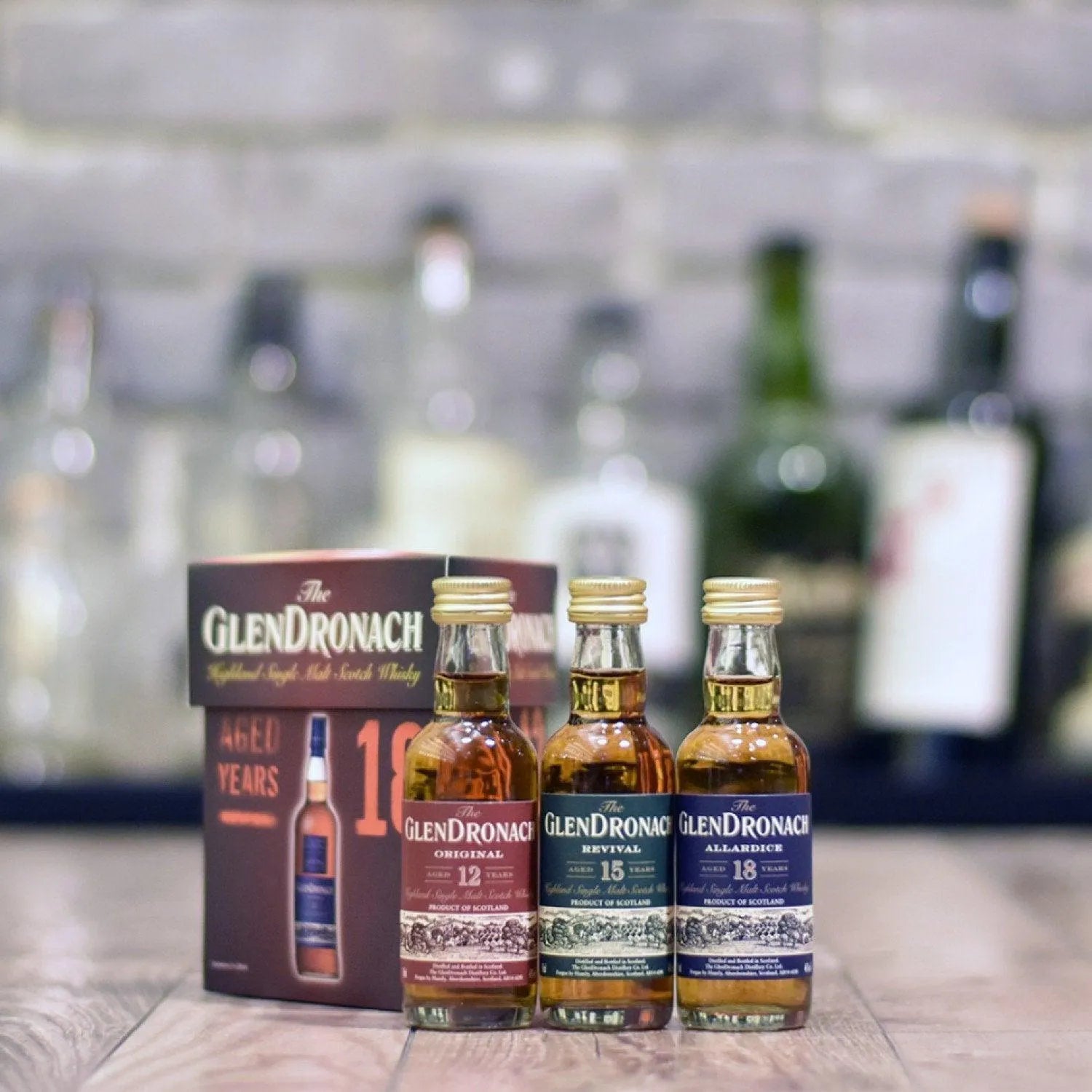 Glendronach Miniature Set - The Rare Malt