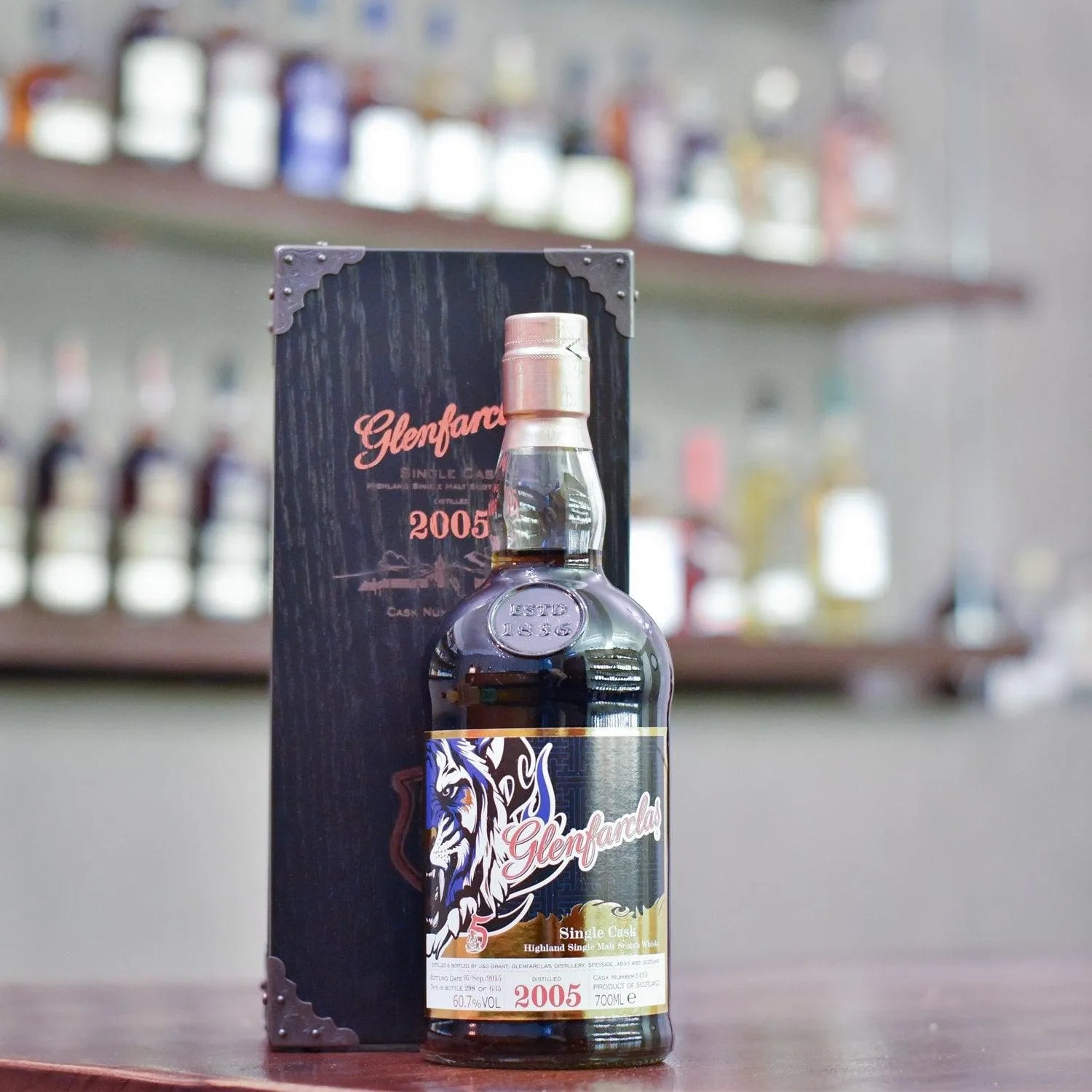Glenfarclas 10 Year Old 2005 Tiger's Finest Selection Cask 2425 - The Rare Malt