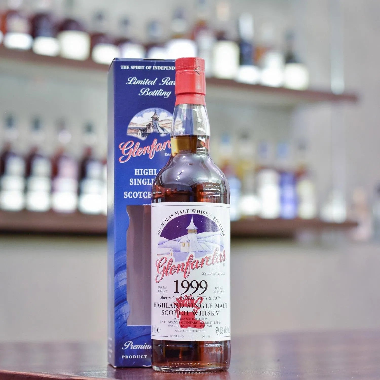 Glenfarclas 13 Year Old 1999 Nicholas Malt Whisky Edition Cask 7073 & 7075 - The Rare Malt
