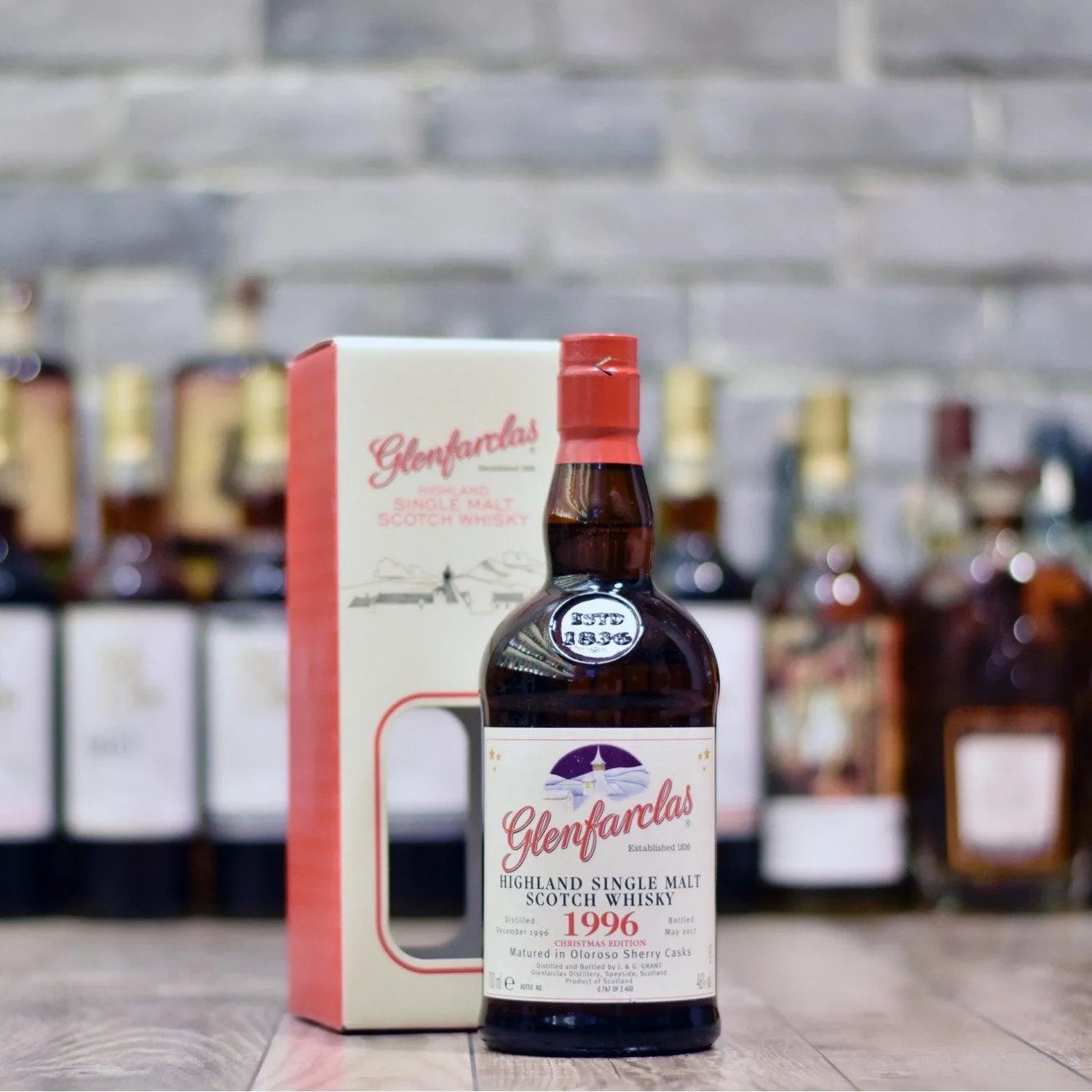 Glenfarclas 20 Year Old 1996 Christmas Malt 2017 - The Rare Malt