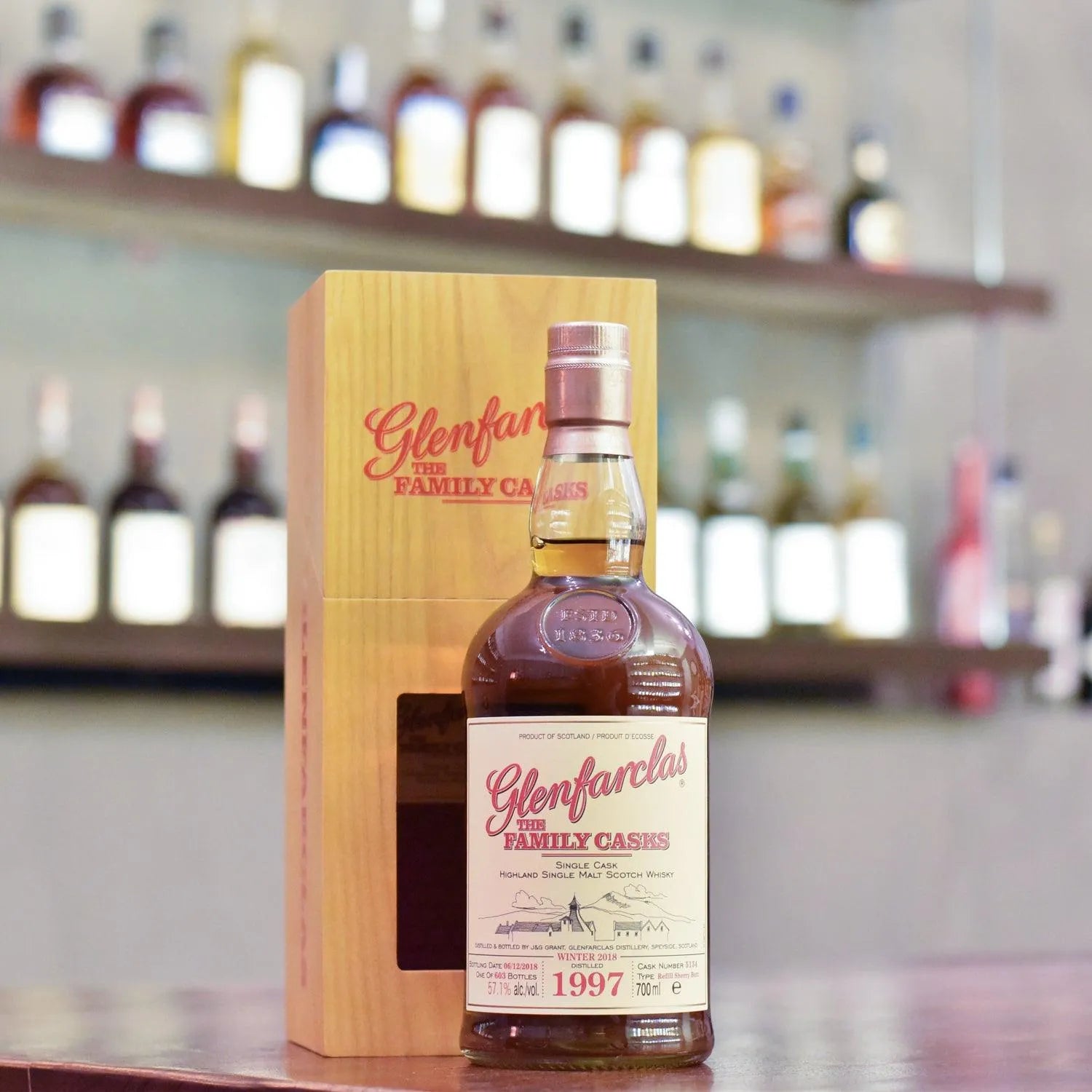Glenfarclas 21 Year Old 1997 Family Cask 5134 - The Rare Malt