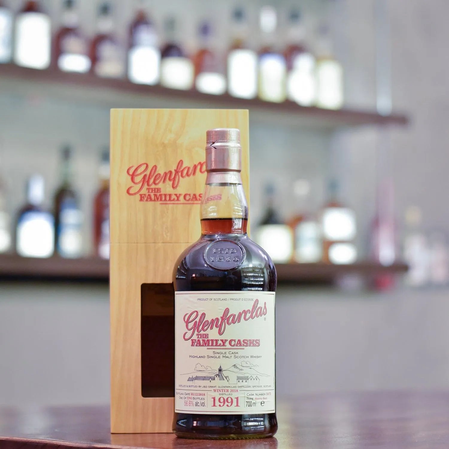 Glenfarclas 27 Year Old 1991 Family Cask 5675 - The Rare Malt