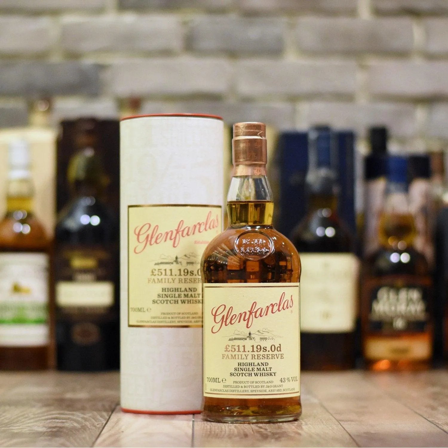 Glenfarclas £511.19s.0d Family Reserve - The Rare Malt