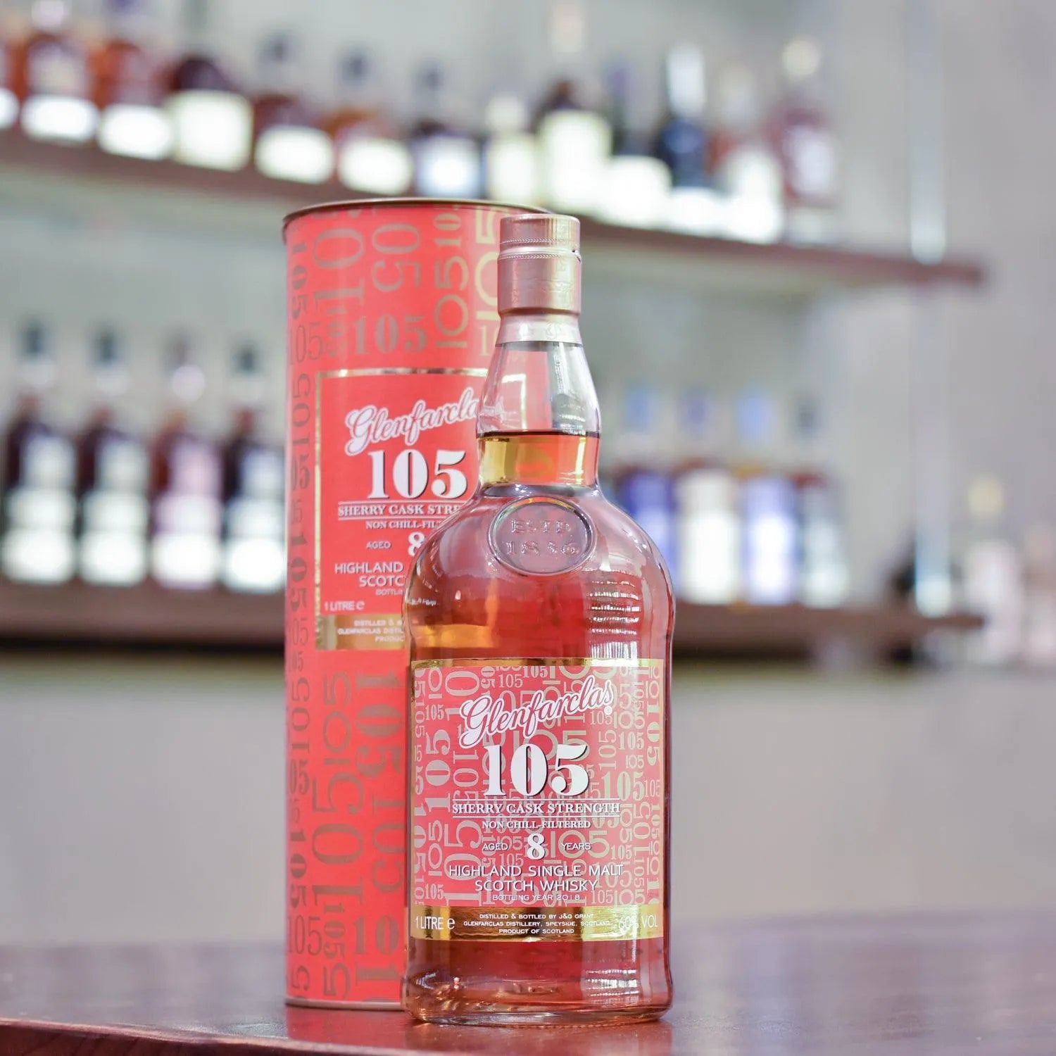 Glenfarclas 8 Year Old 105 Cask Strength 1L - The Rare Malt