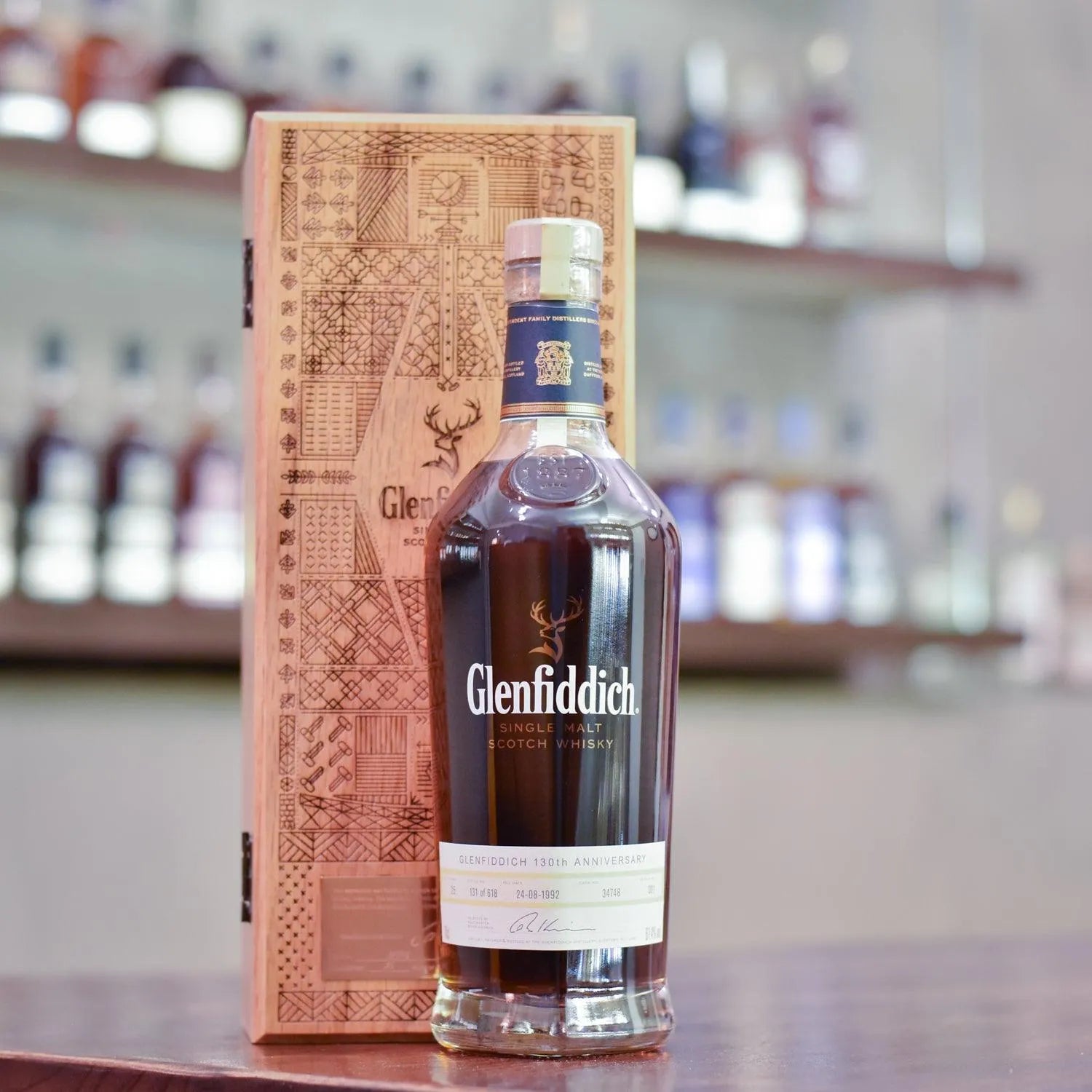 Glenfiddich 25 Year Old 1992 130th Anniversary Cask 34748 - The Rare Malt