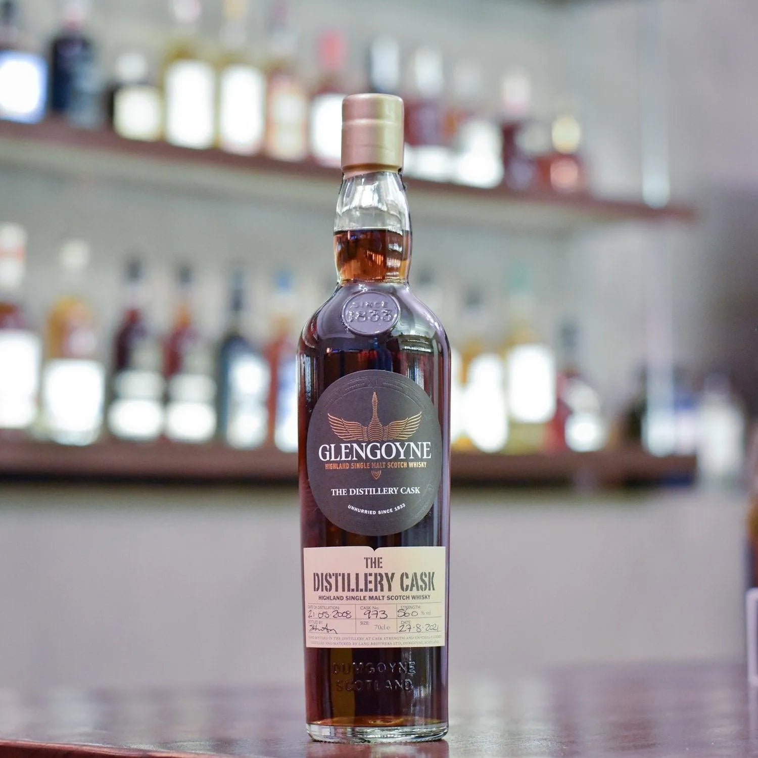 Glengoyne 13 Year Old 2008 The Distillery Cask 973 - The Rare Malt