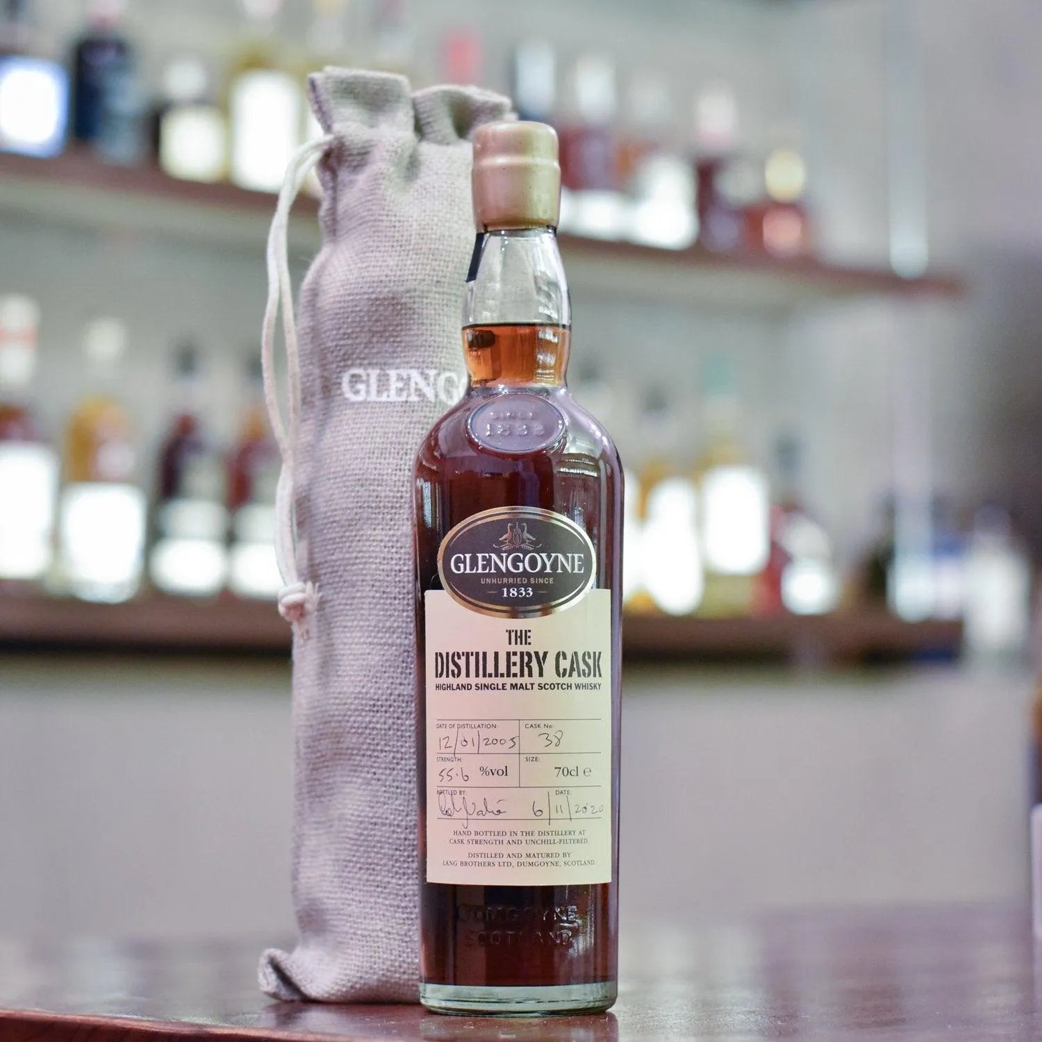 Glengoyne 15 Year Old 2005 The Distillery Cask 38 - The Rare Malt