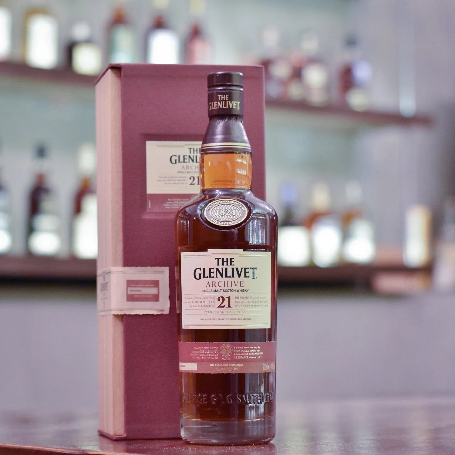 Glenlivet 21 Year Old - Older Bottling - The Rare Malt