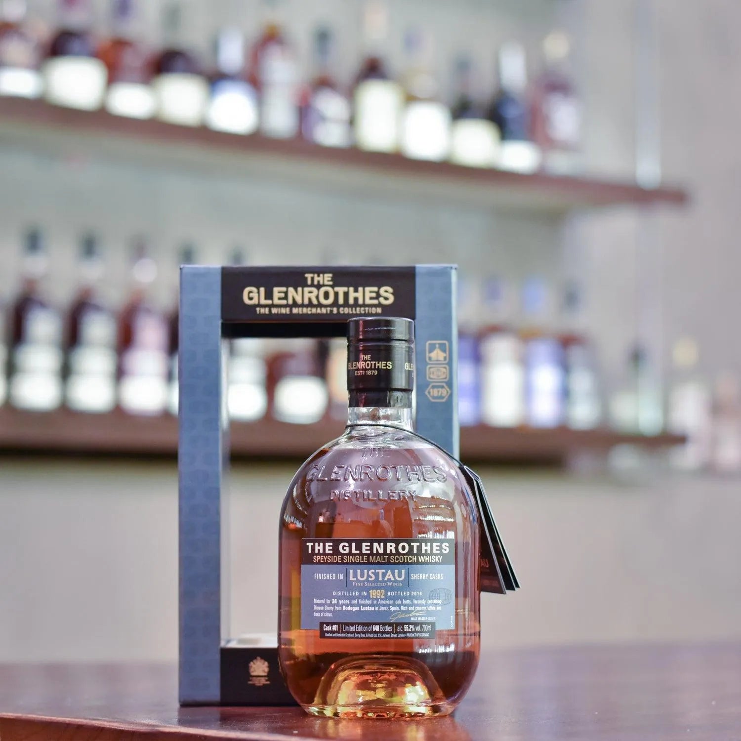 Glenrothes 24 Year Old 1992 Lustau Sherry Cask Finish Cask 01 - The Rare Malt