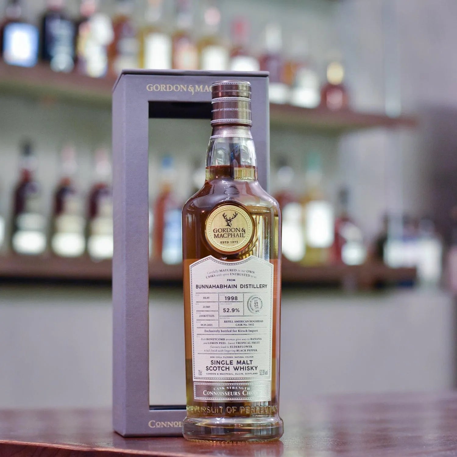 Gordon & MacPhail - Bunnahabhain 22 Year Old 1998 Connoisseurs Choice Cask 5452 - The Rare Malt