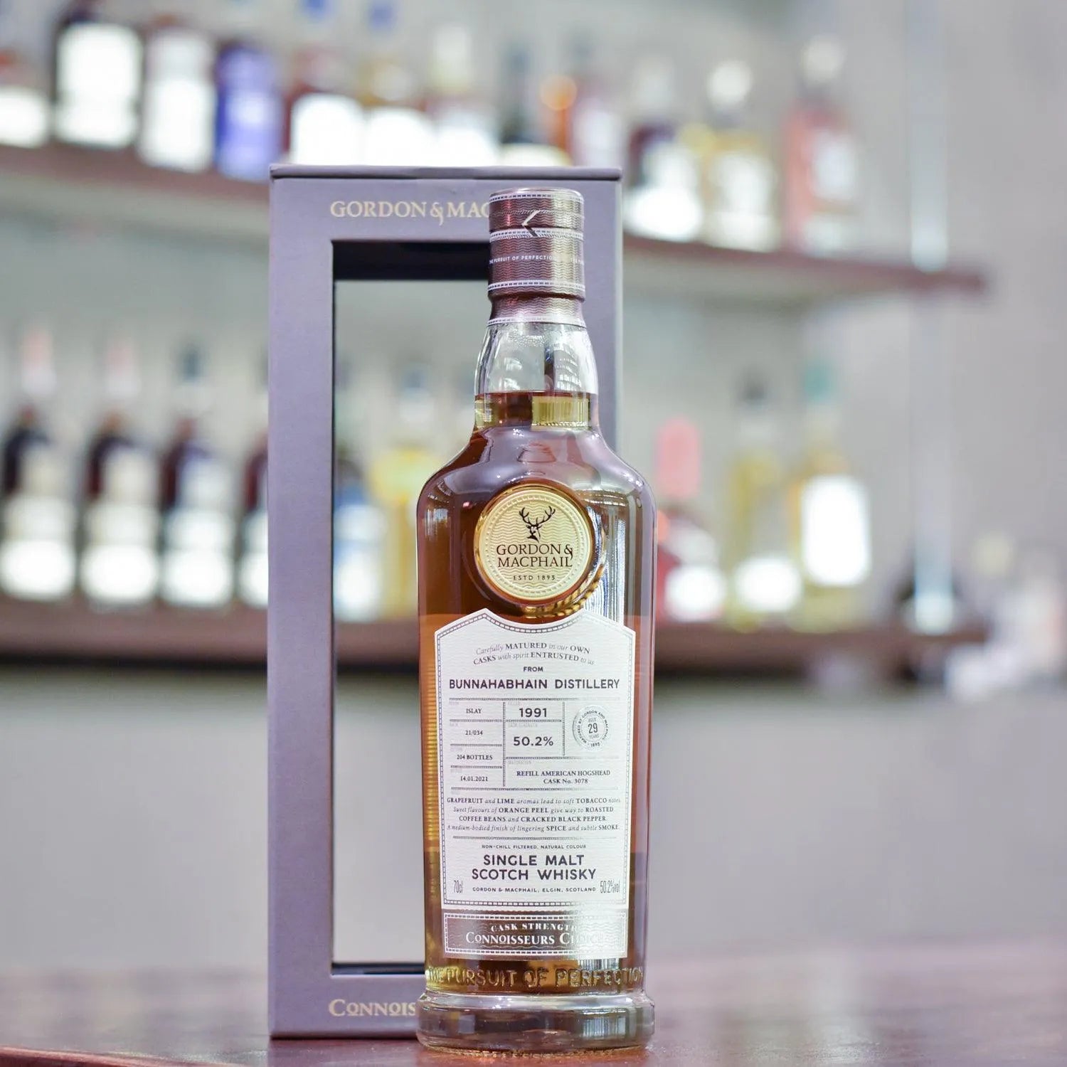 Gordon & MacPhail - Bunnahabhain 29 Year Old 1991 Connoisseurs Choice Cask 3078 - The Rare Malt