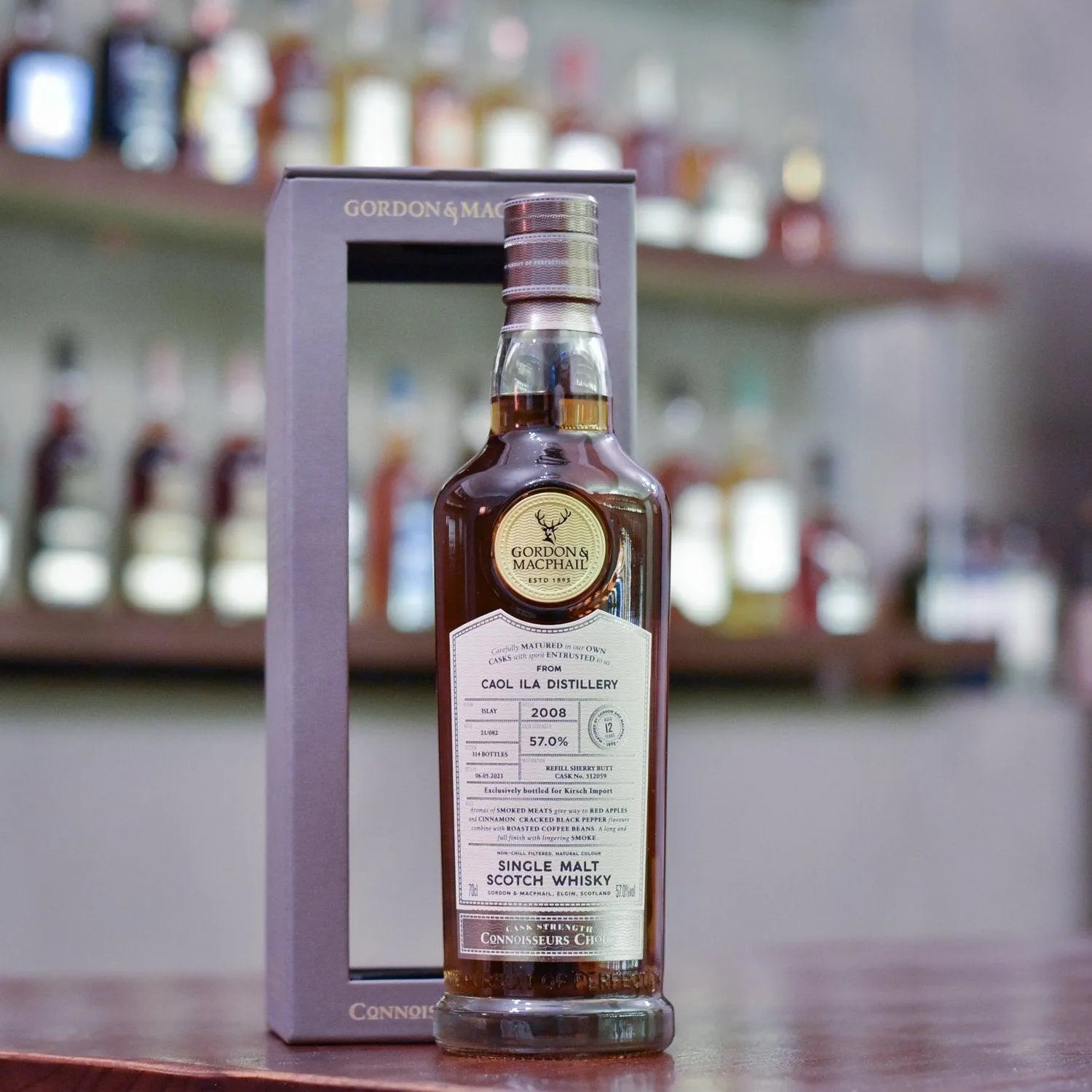 Gordon & MacPhail - Caol ila 12 Year Old 2008 Connoisseurs Choice Cask 312059 - The Rare Malt