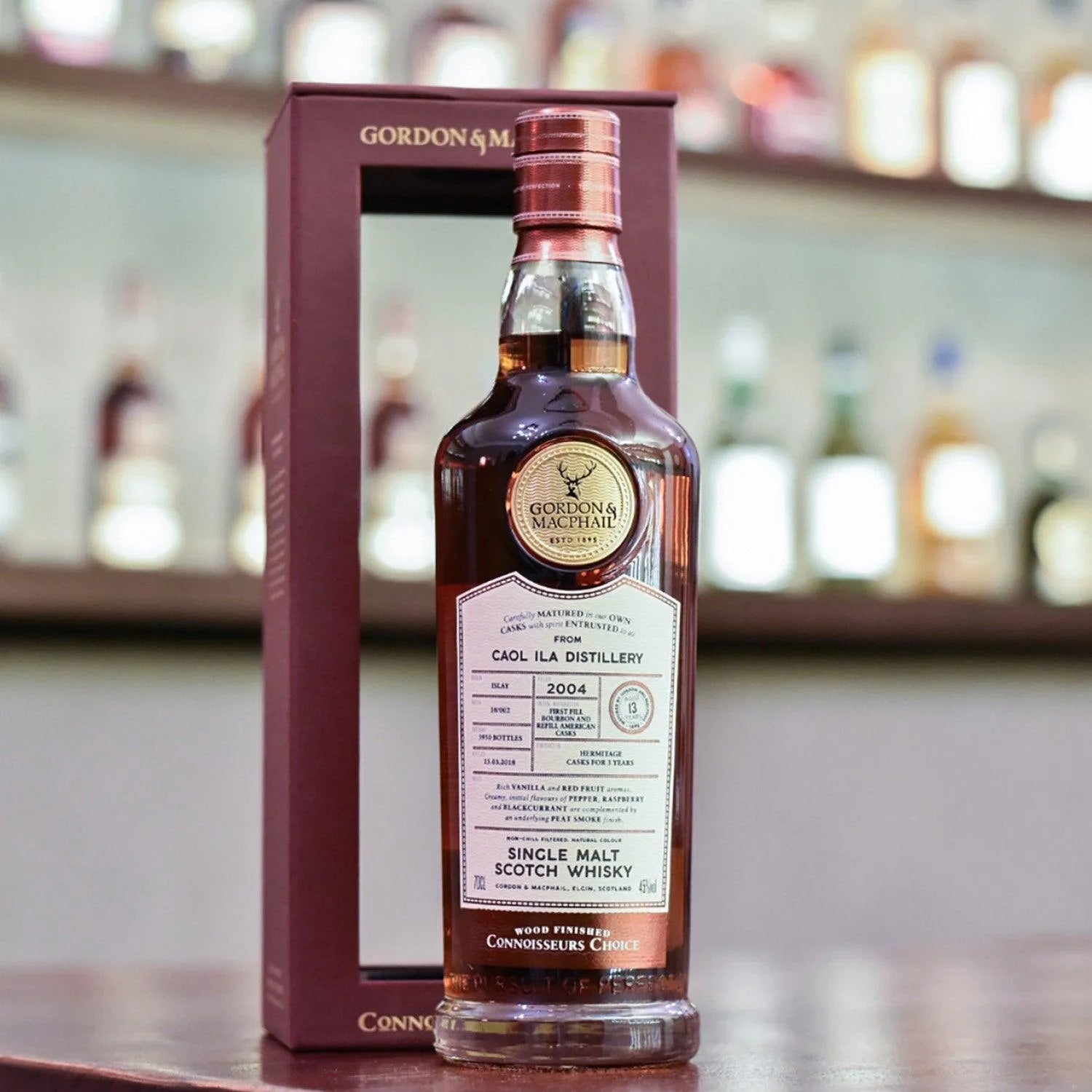 Gordon & MacPhail - Caol Ila 13 Year Old 2004 Hermitage Cask Connoisseurs Choice - The Rare Malt