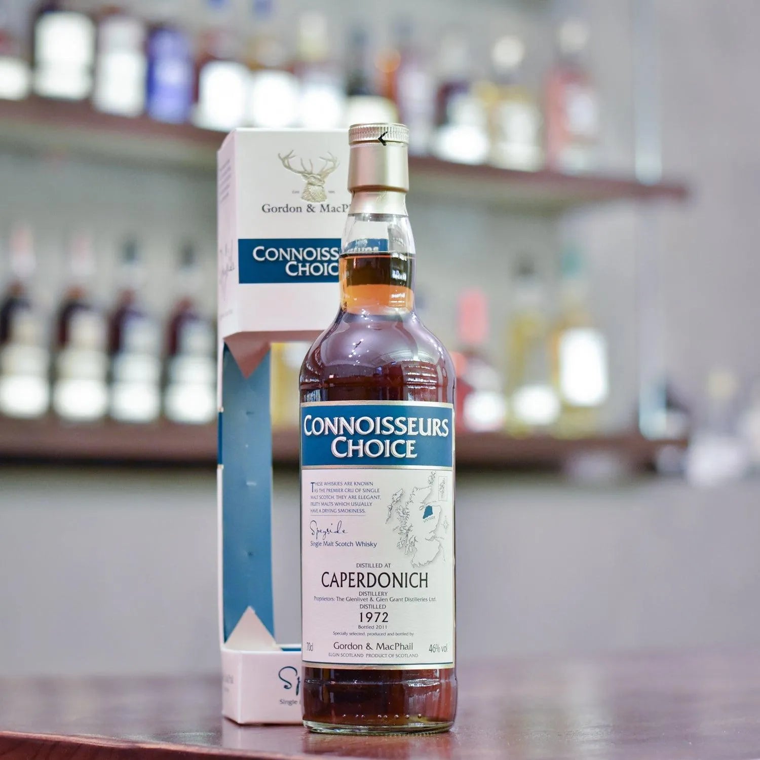 Gordon & MacPhail - Caperdonich 37 Year Old 1972 Connoisseurs Choice First-fill Sherry Butt - The Rare Malt