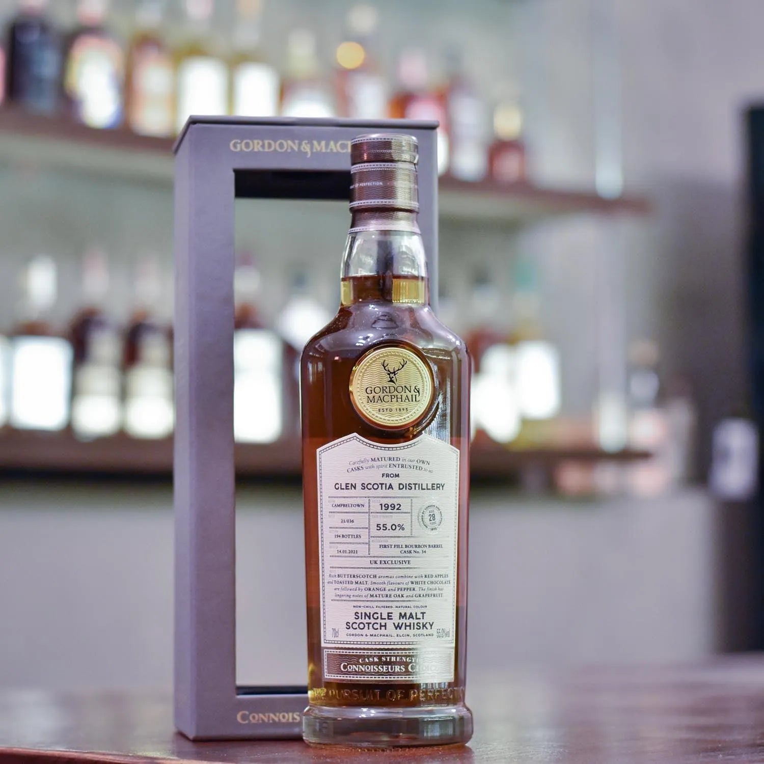 Gordon & MacPhail - Glen Scotia 28 Year Old 1992 Connoisseurs Choice Cask 19 - The Rare Malt