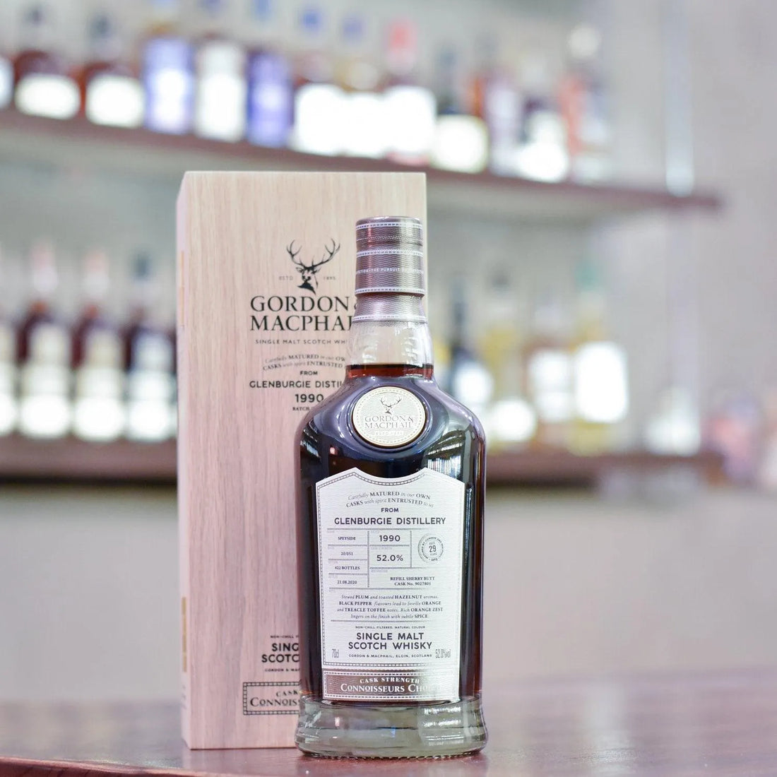 Gordon & MacPhail - Glenburgie 29 Year Old 1990 Connoisseurs Choice Cask 9027801 - The Rare Malt