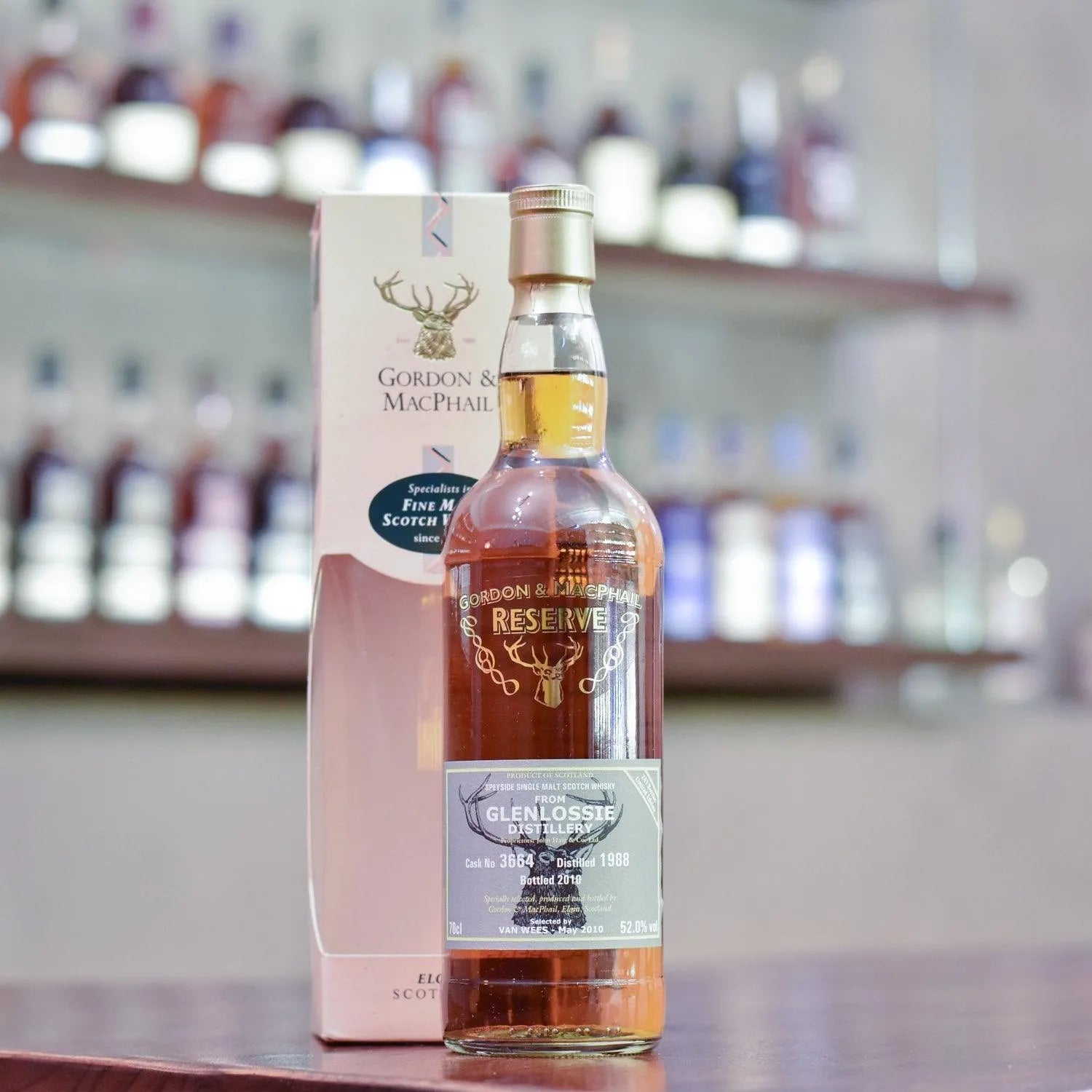 Gordon & MacPhail - Glenlossie 22 Year Old 1988 for Van Wees Cask 3664 - The Rare Malt