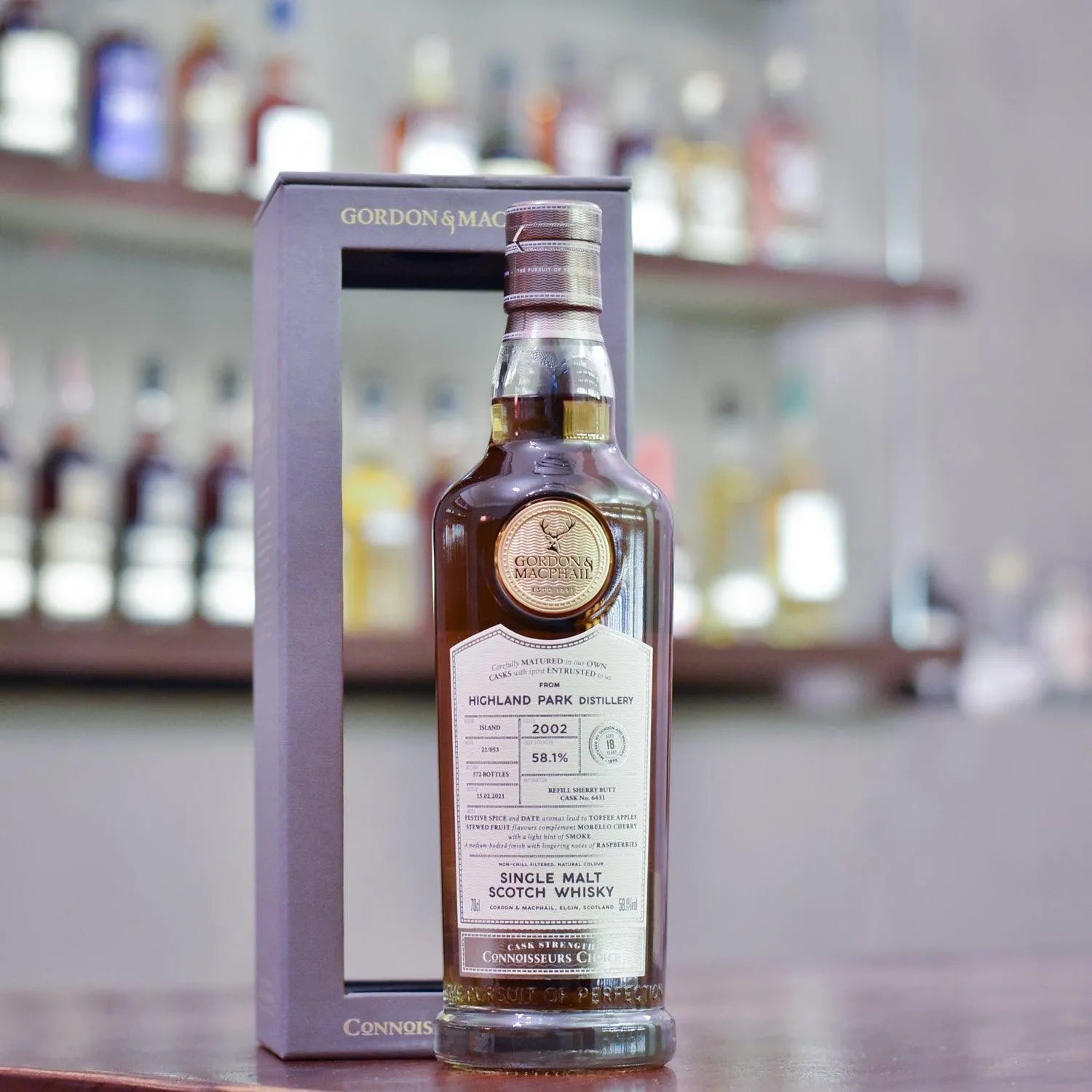 Gordon & MacPhail - Highland Park 18 Year Old 2002 Connoisseurs Choice Cask 6431 - The Rare Malt