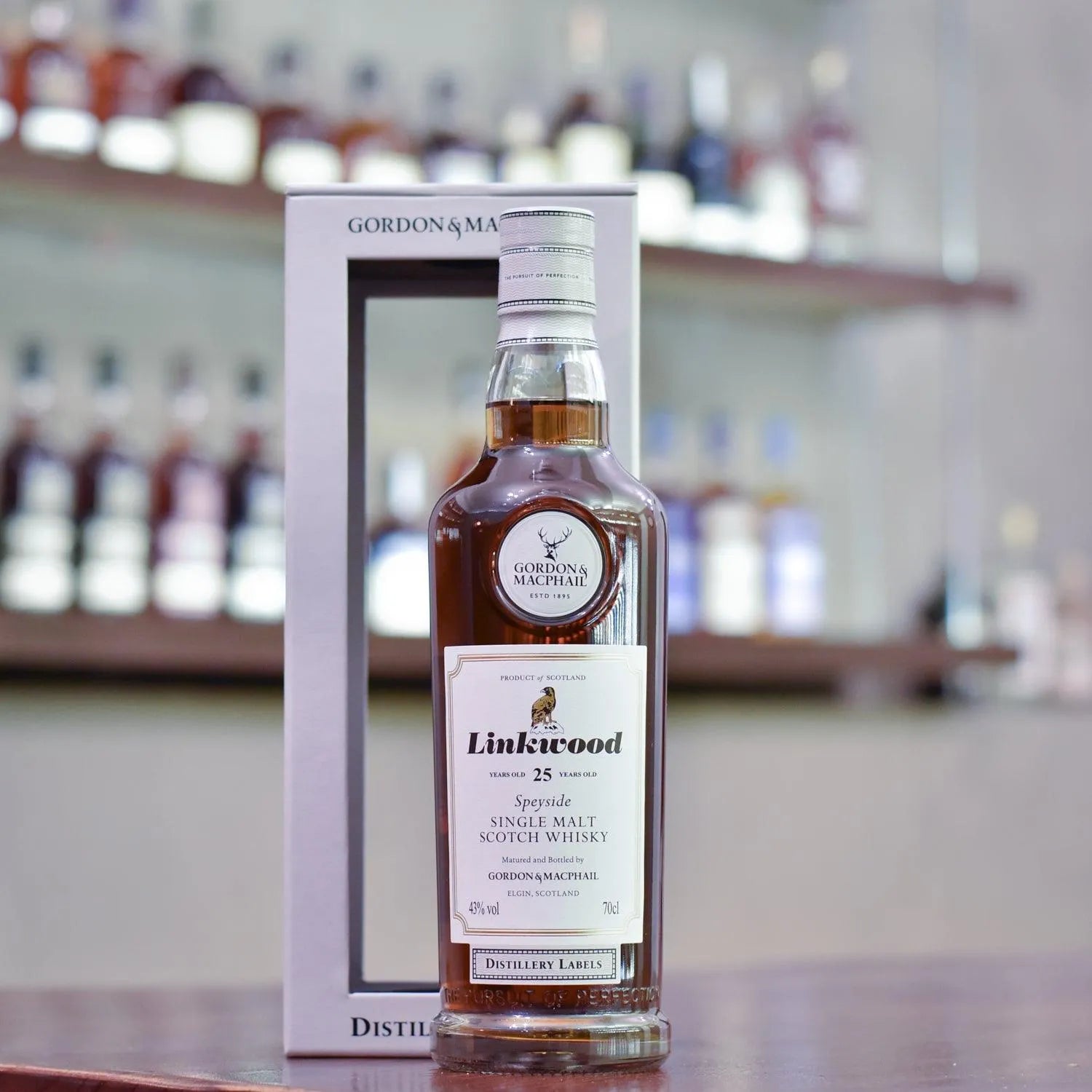 Gordon & MacPhail - Linkwood 25 Year Old Distillery Labels - The Rare Malt