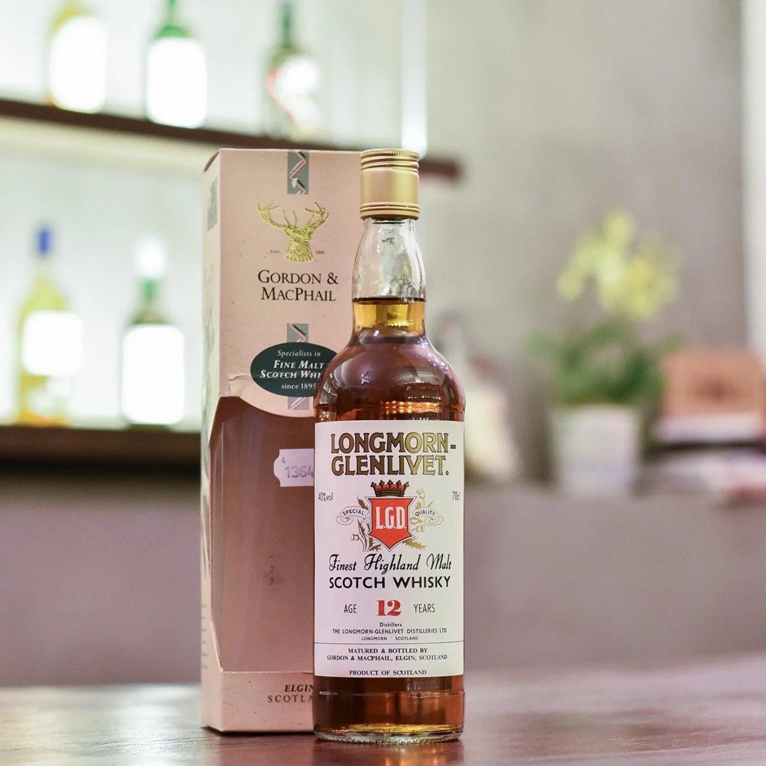 Gordon & MacPhail - Longmorn-Glenlivet 12 Year Old - 1990s Bottling - The Rare Malt
