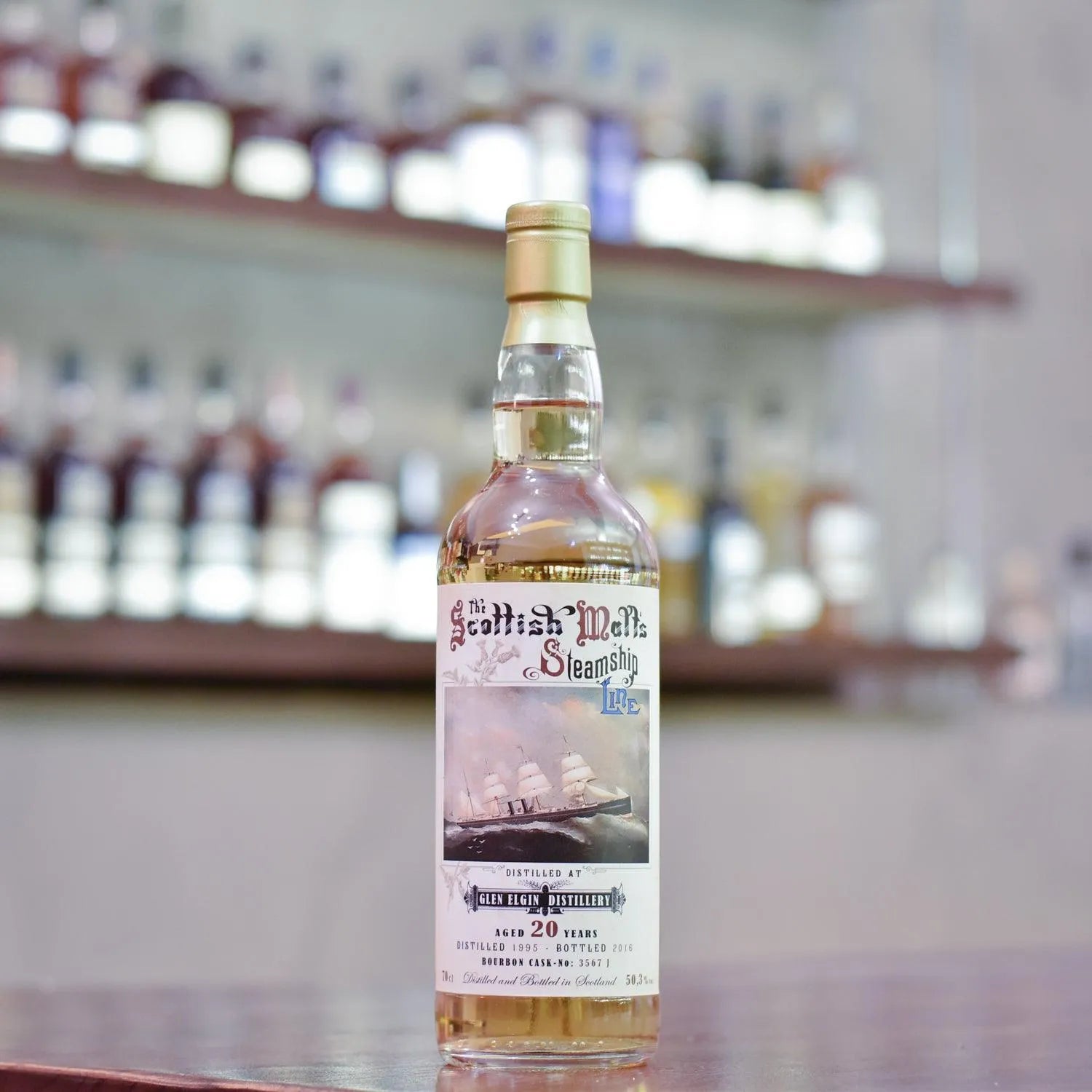 Jack Wiebers - Glen Elgin 20 Year Old 1995 Cask 3567J - The Rare Malt