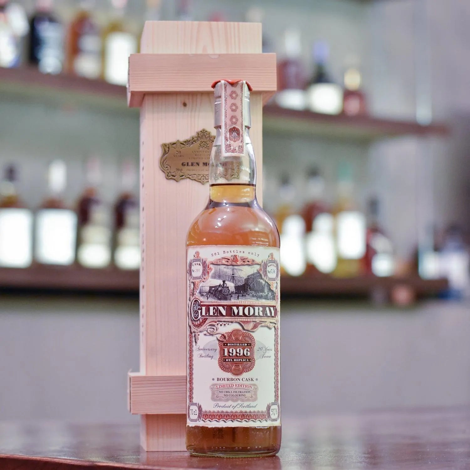 Jack Wiebers - Glen Moray 20 Year Old 1996 20th Anniversary Bottling Cask 291 - The Rare Malt