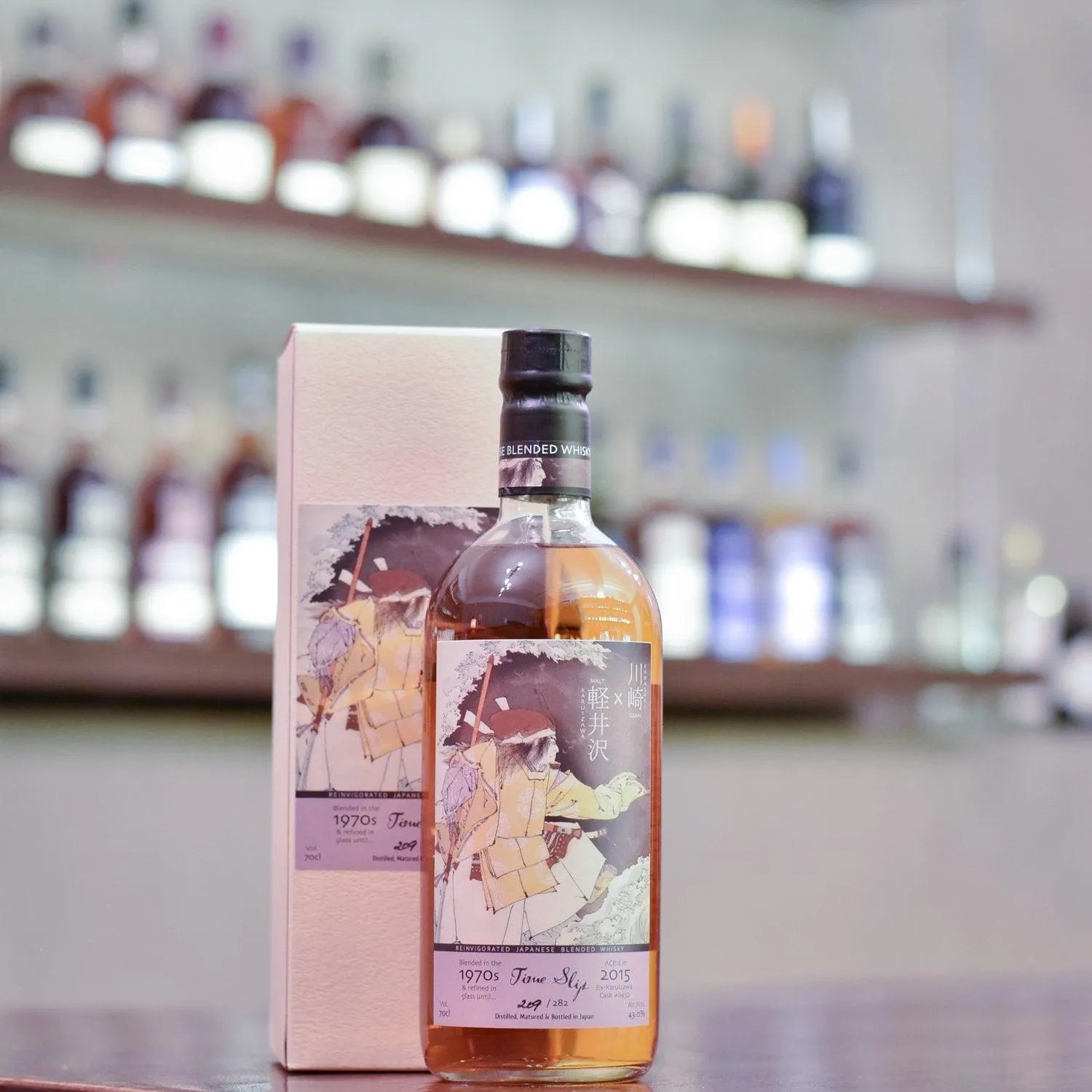 輕井澤 Karuizawa x Kawasaki Ghost 7 Time Slip Cask 6432 - The Rare Malt