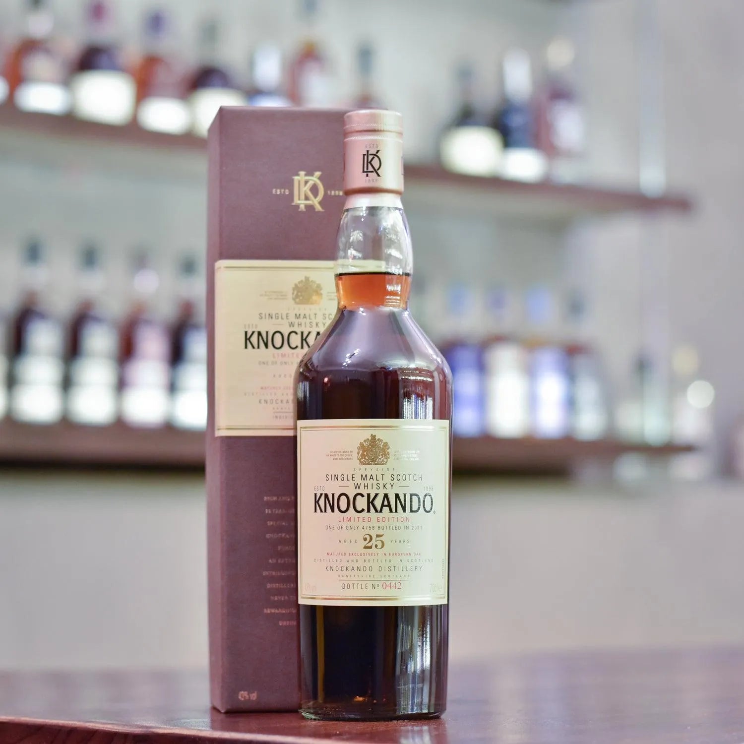 Knockando 25 Year Old 1985 Special Release 2011 - The Rare Malt