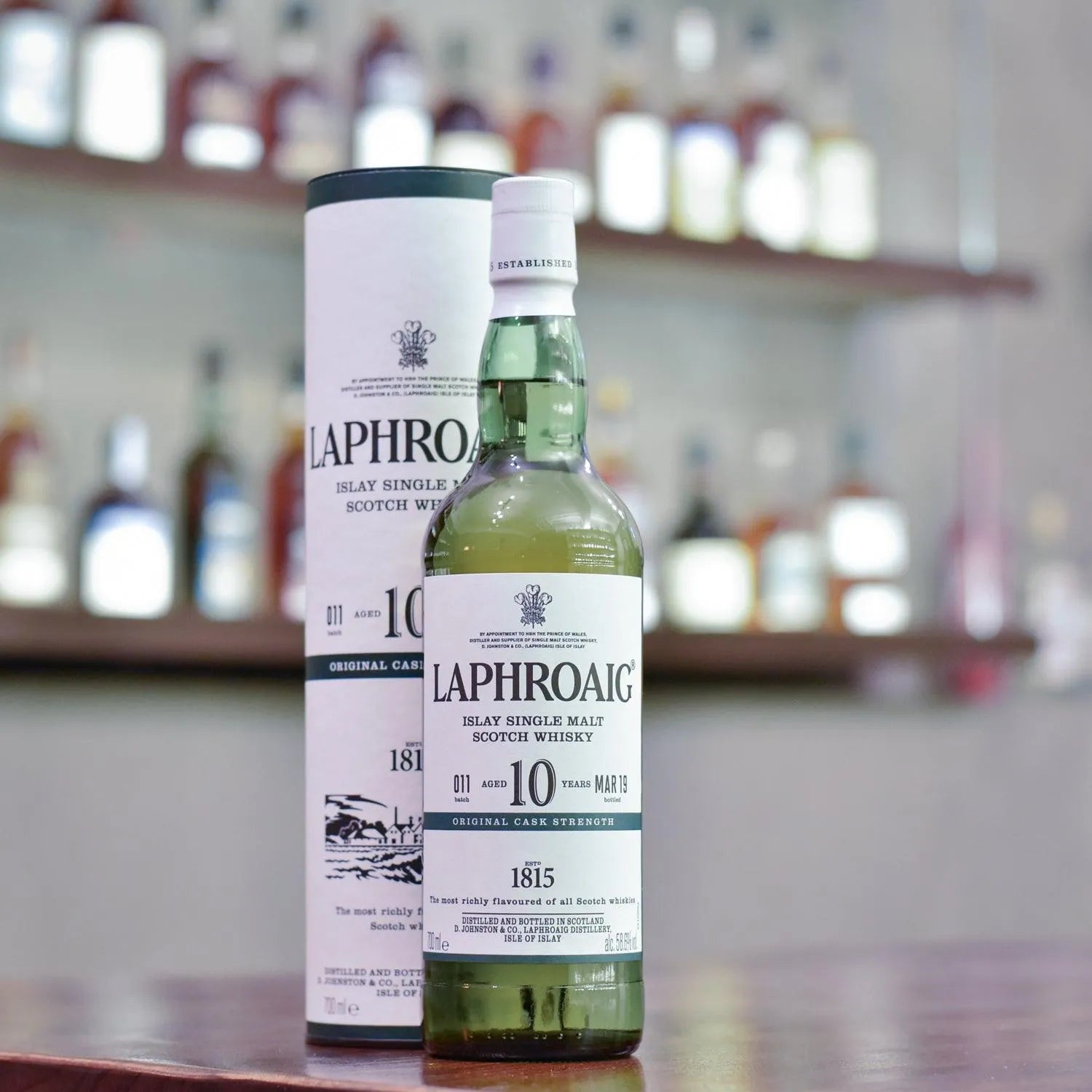 Laphroaig 10 Year Old Cask Strength Batch 011 - The Rare Malt
