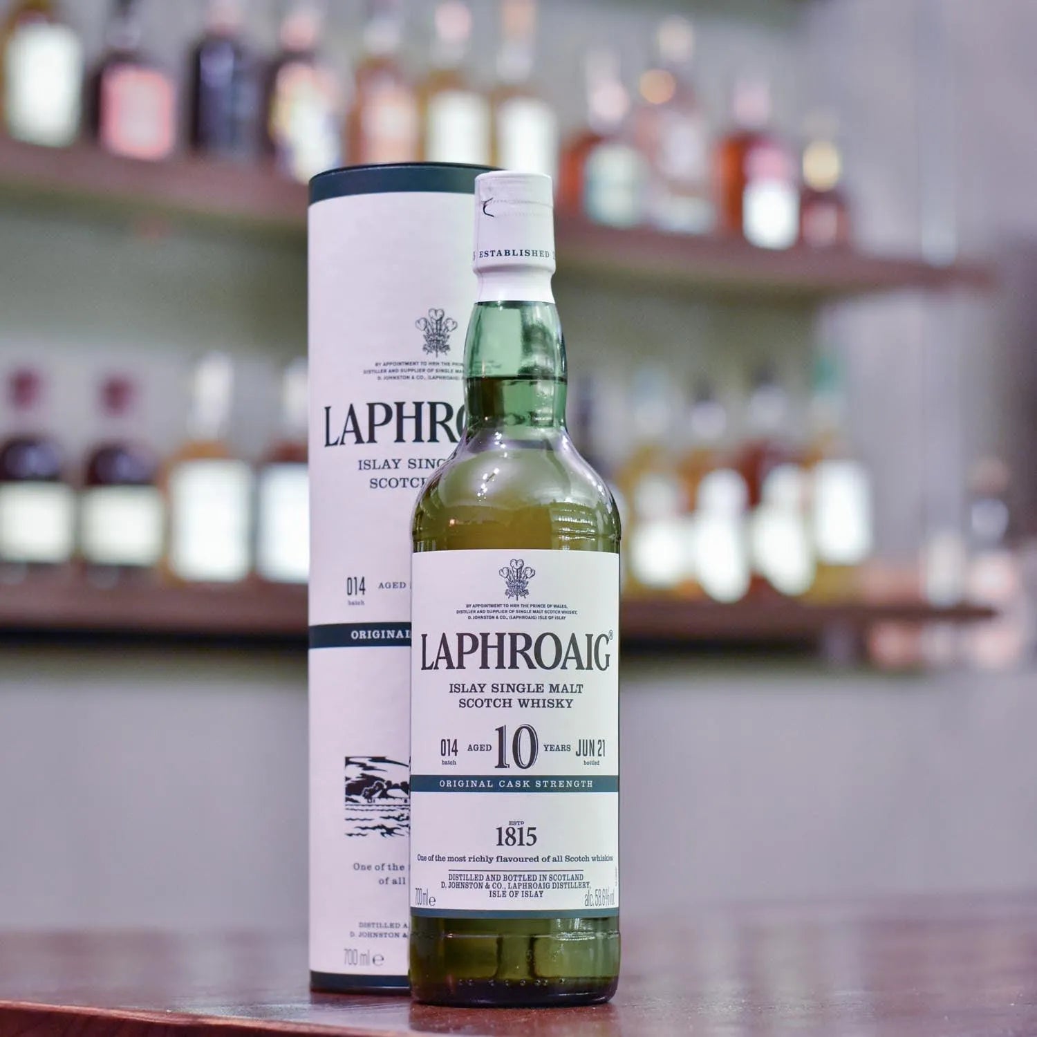 Laphroaig 10 Year Old Cask Strength Batch 014 - The Rare Malt