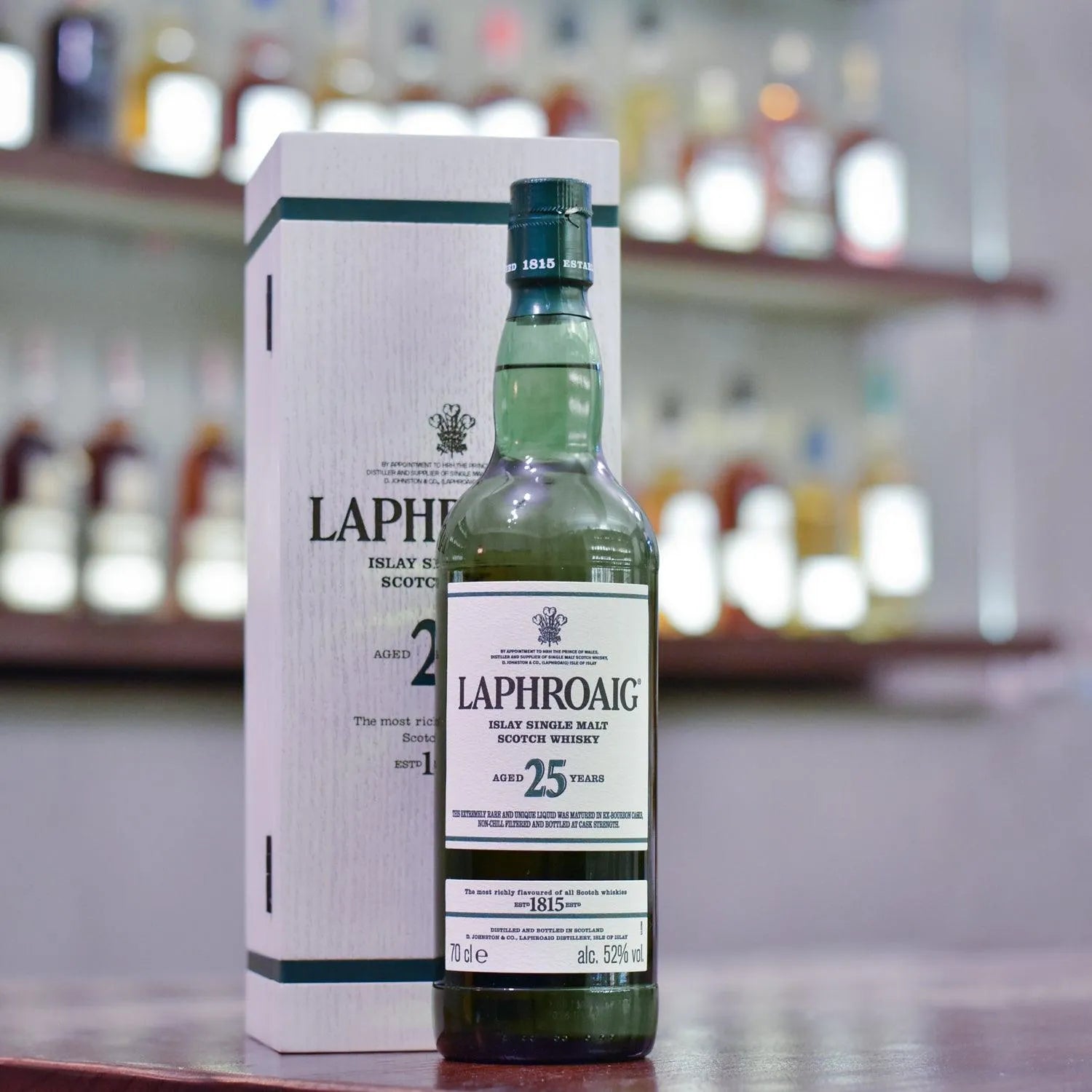 Laphroaig 25 Year Old Cask Strength 2018 Release - The Rare Malt