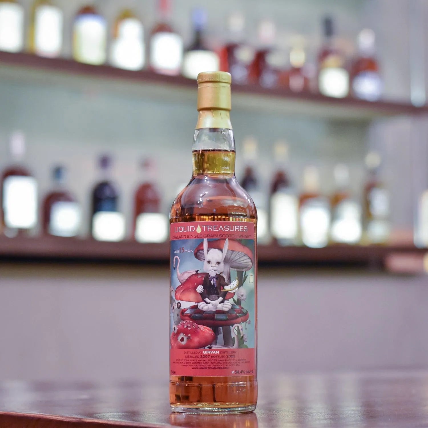 Liquid Treasures - Girvan 15 Year Old 2007 - The Rare Malt