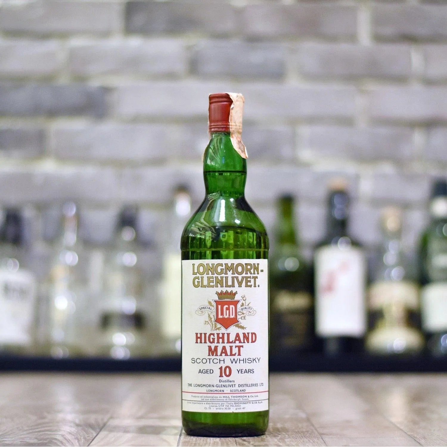 Longmorn-Glenlivet 10 Year Old - 1960s - The Rare Malt