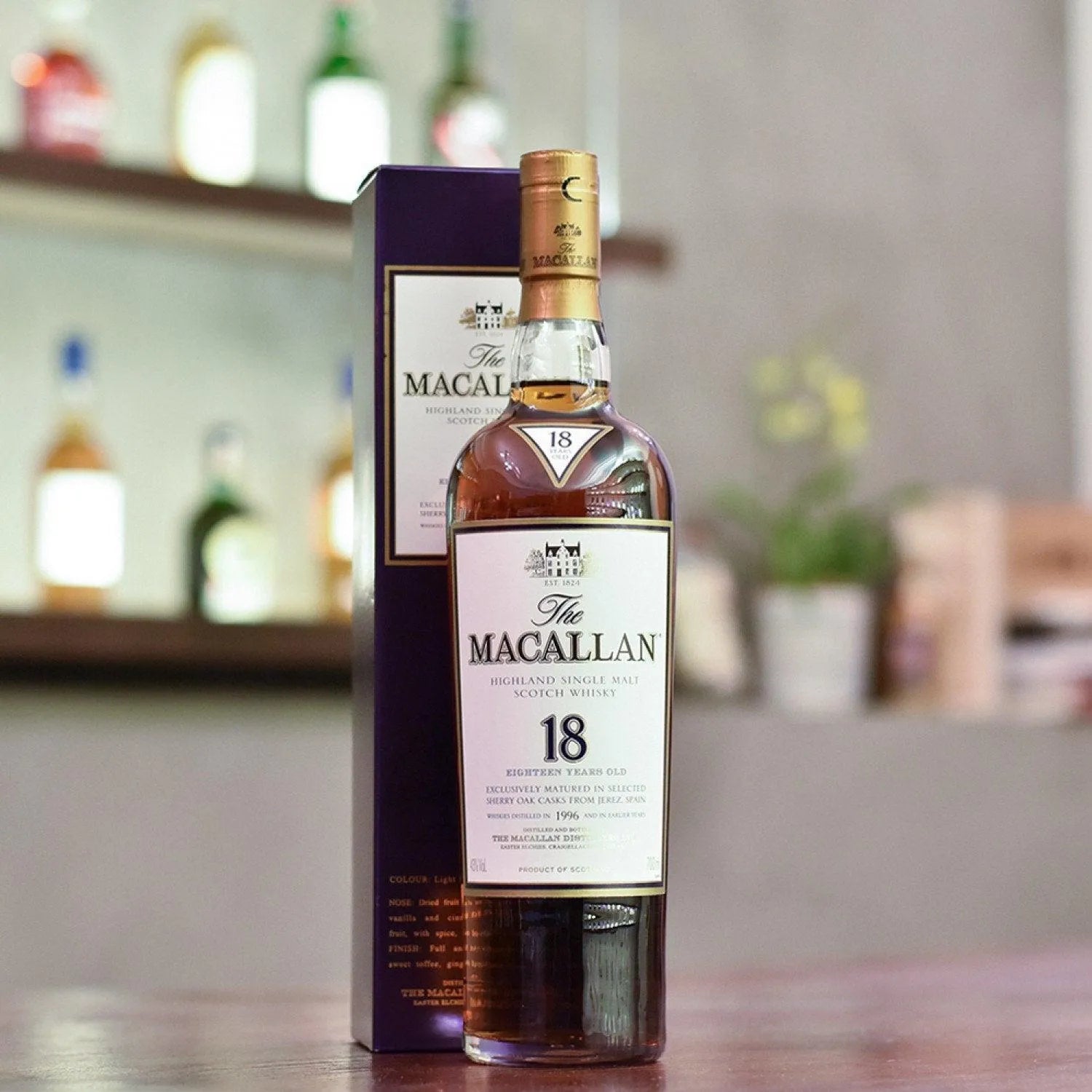 Macallan 18 Year Old 1996 - The Rare Malt